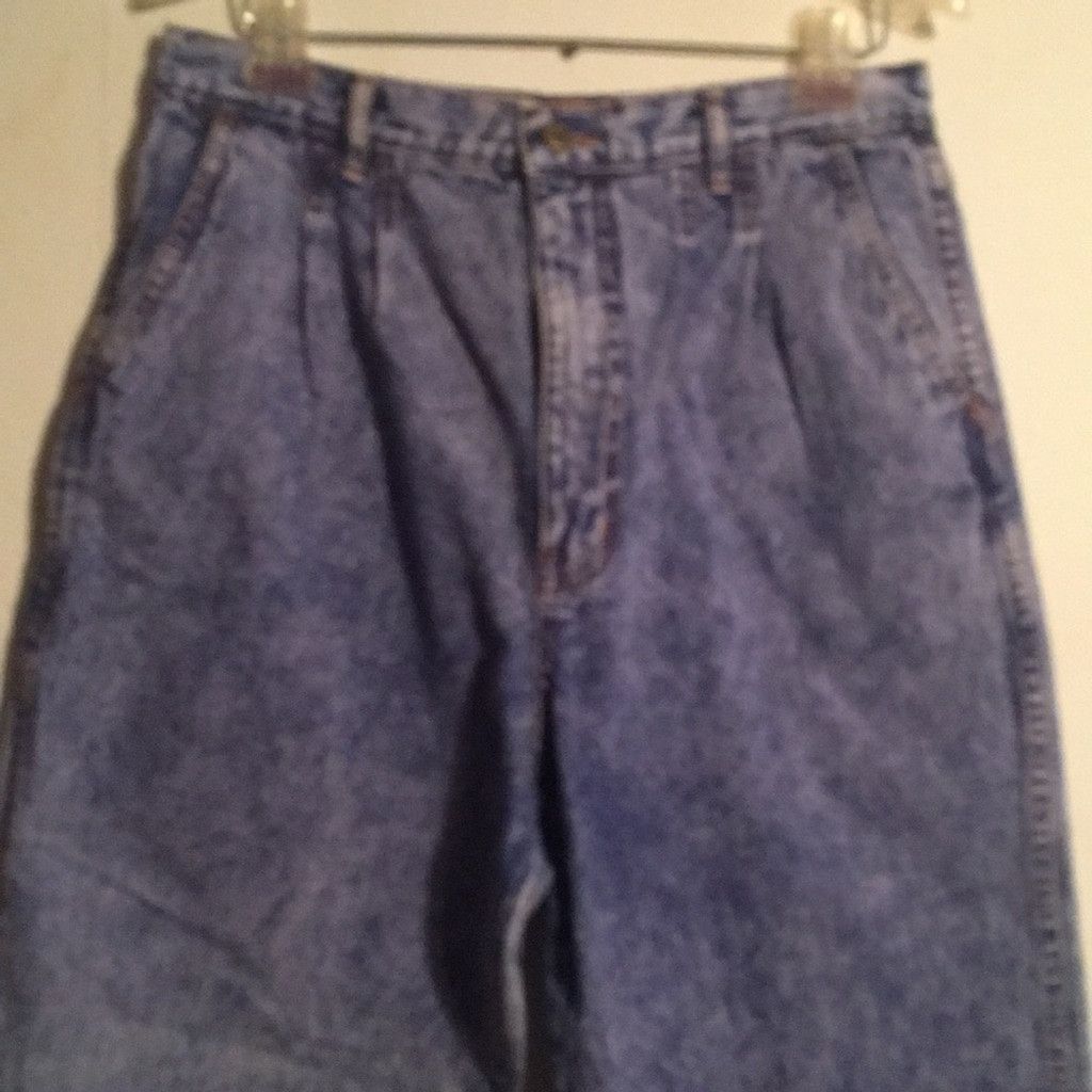 Bill Blass Vintage Bill Blass High Rise Stone Washed Jeans: Size 14P Size 36" / US 14 / IT 50 - 4 Thumbnail