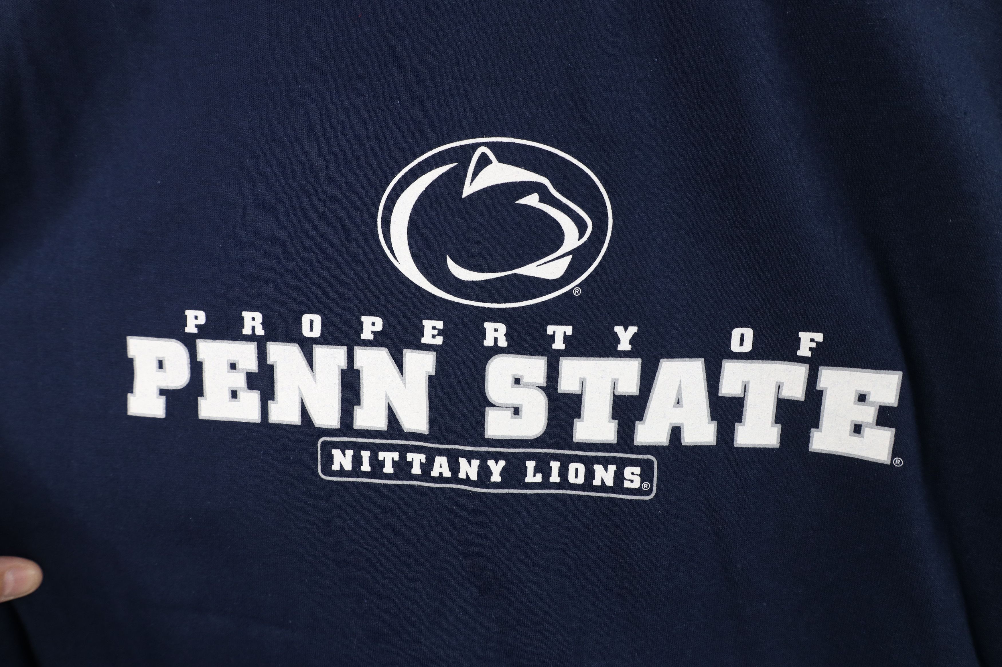 Vintage Deadstock Vintage Y2K Penn State University T-Shirt Blue Size US L / EU 52-54 / 3 - 6 Thumbnail