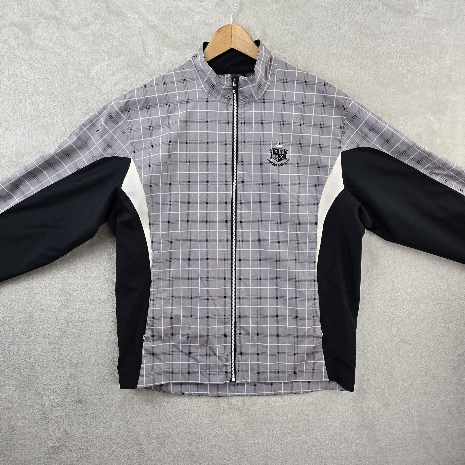 Footjoy FootJoy DryJoys HydroLite Golf Rain Jacket Medium Plaid Size US M / EU 48-50 / 2 - 2 Thumbnail