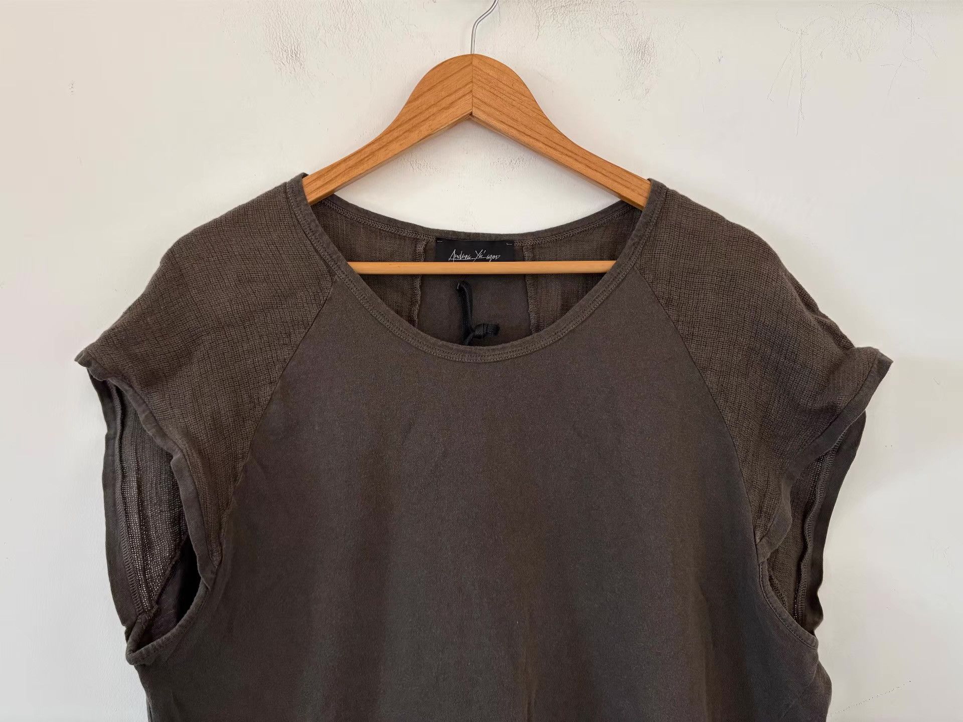Andrea Ya'aqov Andrea Yaaqov Men's Panel Short Sleeve T-shirt Ｑ21 Size US M / EU 48-50 / 2 - 2 Thumbnail
