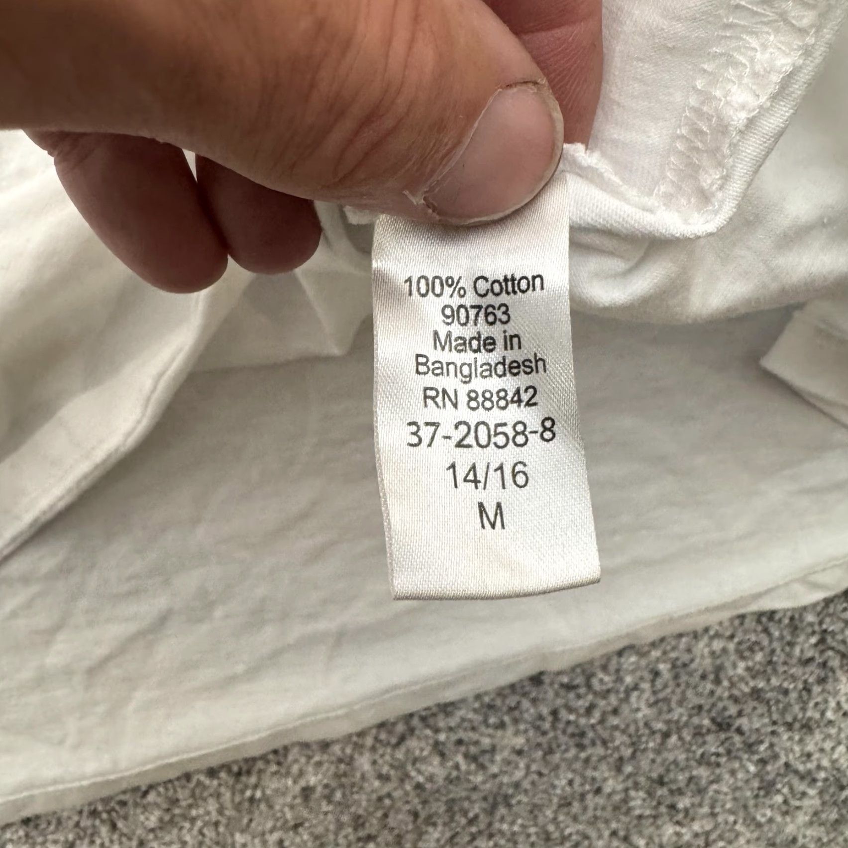Vintage Roamans Shirt Womens 14/16 White Short Sleeve T-Shirt 100% Cotton Basic Tee Top WomensSize Clothing Options Size XL / US 12-14 / IT 48-50 - 4 Thumbnail