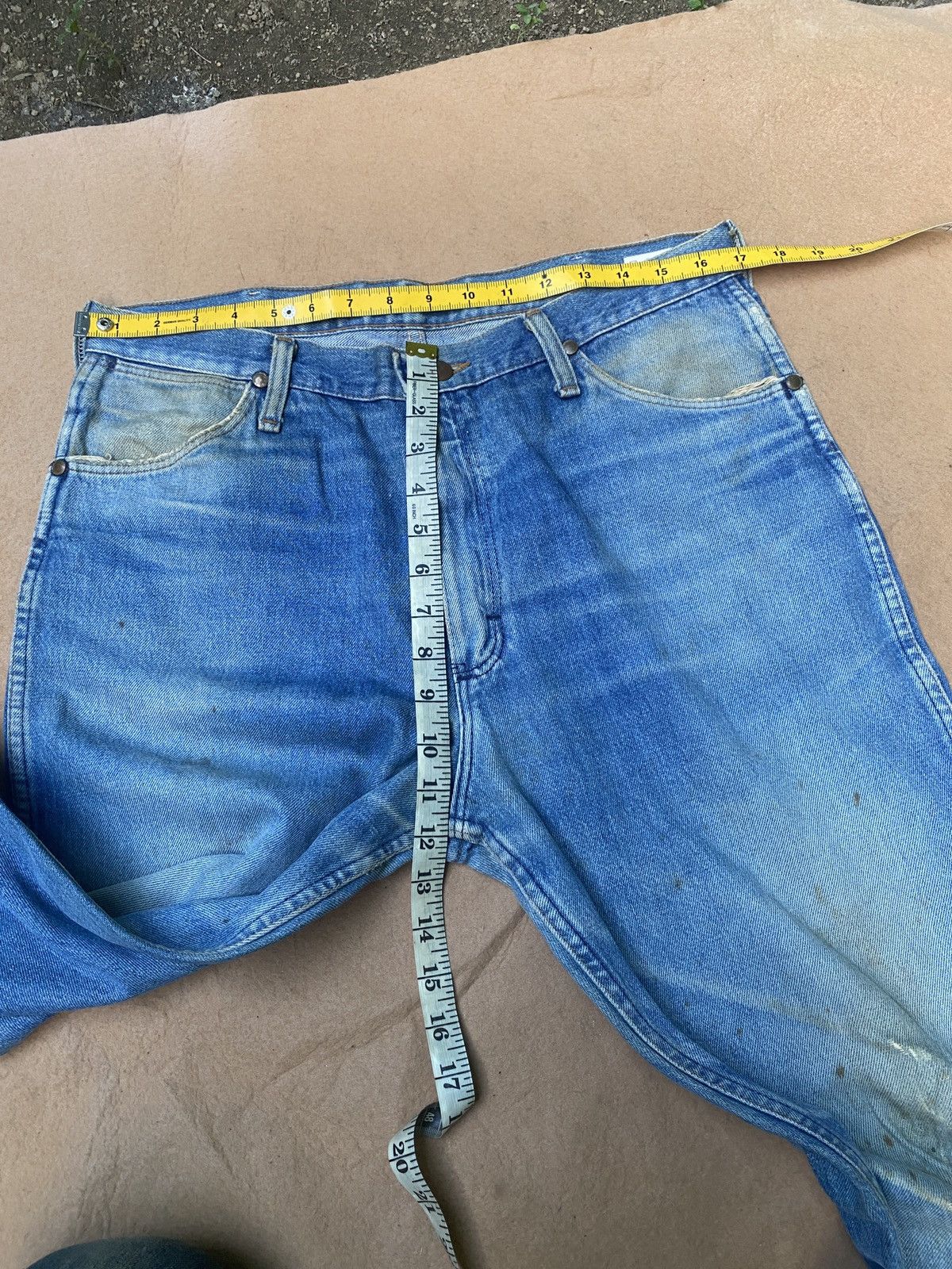 If Six Was Nine × Le Grande Bleu (L.G.B.) × Wrangler Vintage Wrangler blue bell denim Size US 34 / EU 50 - 5 Thumbnail