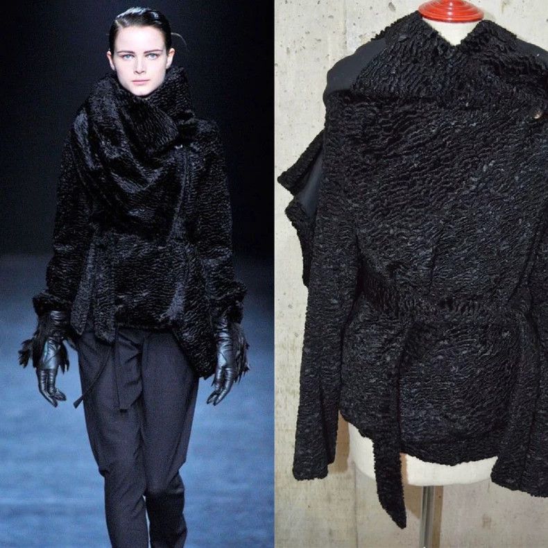 Ann Demeulemeester Ann Demeulemeester 2010 Shawl Coat-dmc Size US M / EU 48-50 / 2 - 1 Thumbnail