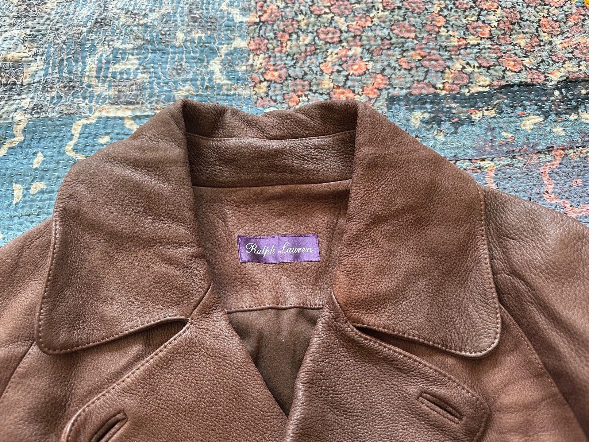Ralph Lauren Ralph Lauren Purple Label Deerskin Coat XL Size US XL / EU 56 / 4 - 5 Thumbnail