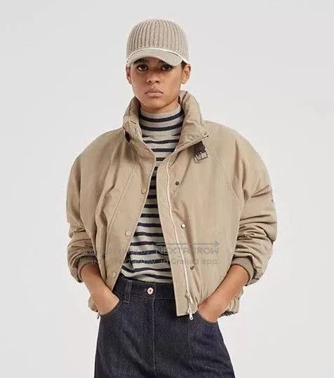 Brunello Cucinelli Brunello Cucinelli Beige Jacket. Size US M / EU 48-50 / 2 - 1 Thumbnail