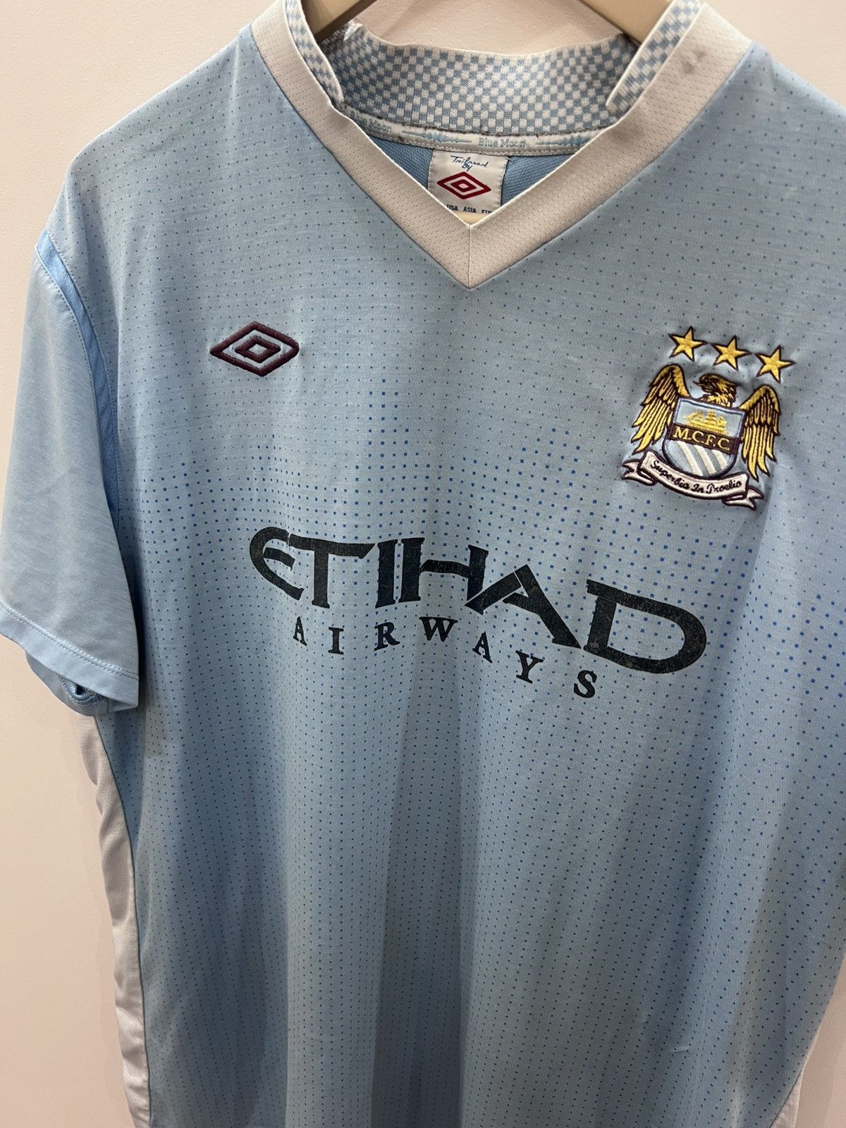 Umbro VERY RARE Vintage umbro manchester city XL Size US L / EU 52-54 / 3 - 3 Thumbnail