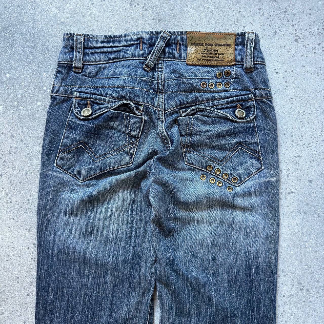 Hysteric Glamour × Japanese Brand Amazing Japanese Washed Flared Jeans (Cobain Style) Size 25" / US 0 / IT 36 - 3 Thumbnail