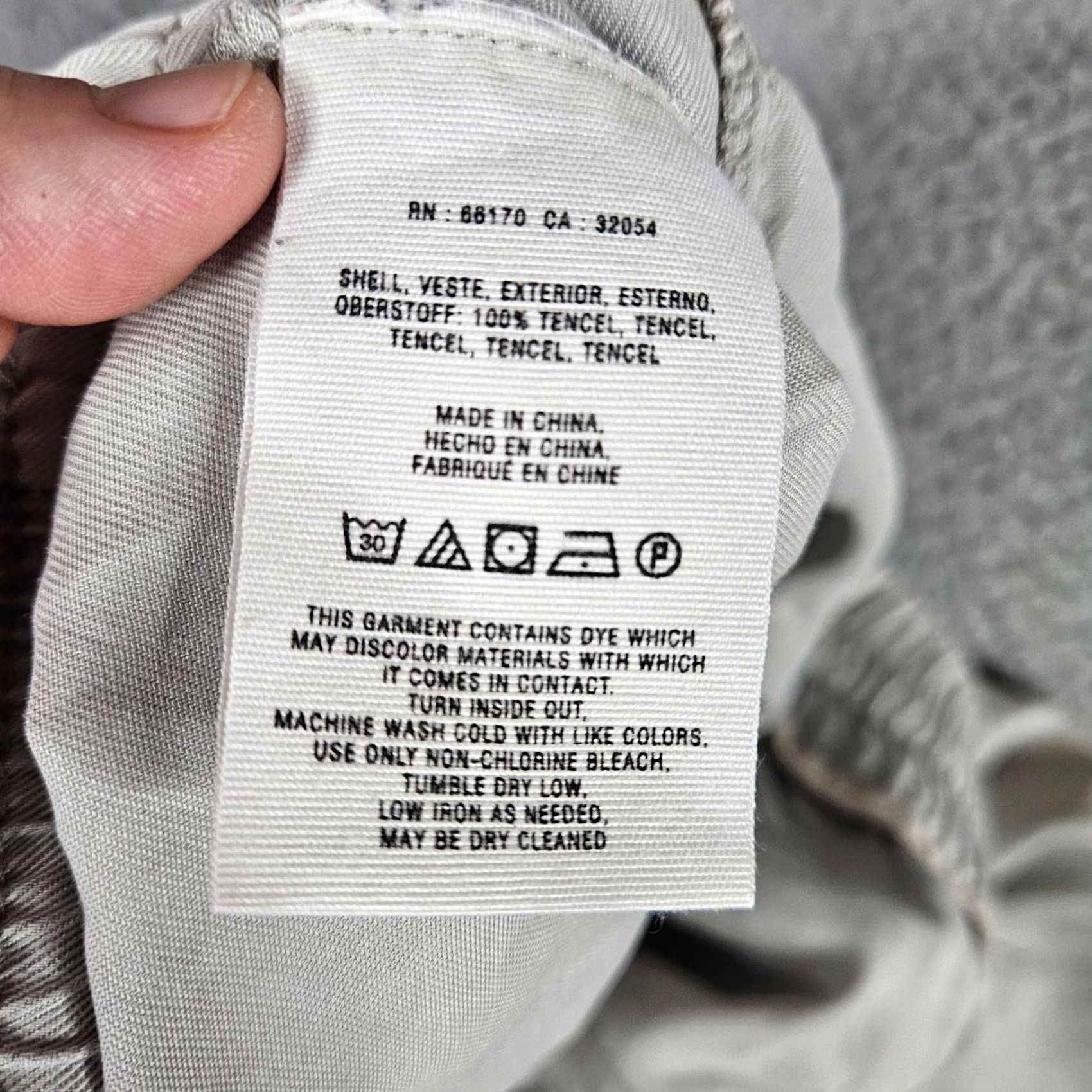 Vintage Hei Hei Women's Pants Jogger Tapered Pockets Studded Light Gray L Regular Inseam 24.5 in Size L Gray Mens Womens Girls Boys Size 36" / US 14 / IT 50 - 4 Thumbnail