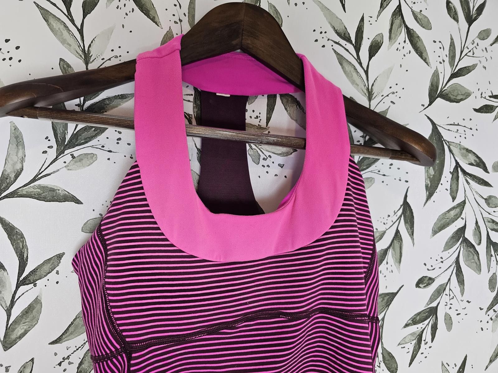 Lululemon Lululemon Yoga Top Pink Womens Size S/M Halter Athletic Size ONE SIZE - 2 Thumbnail