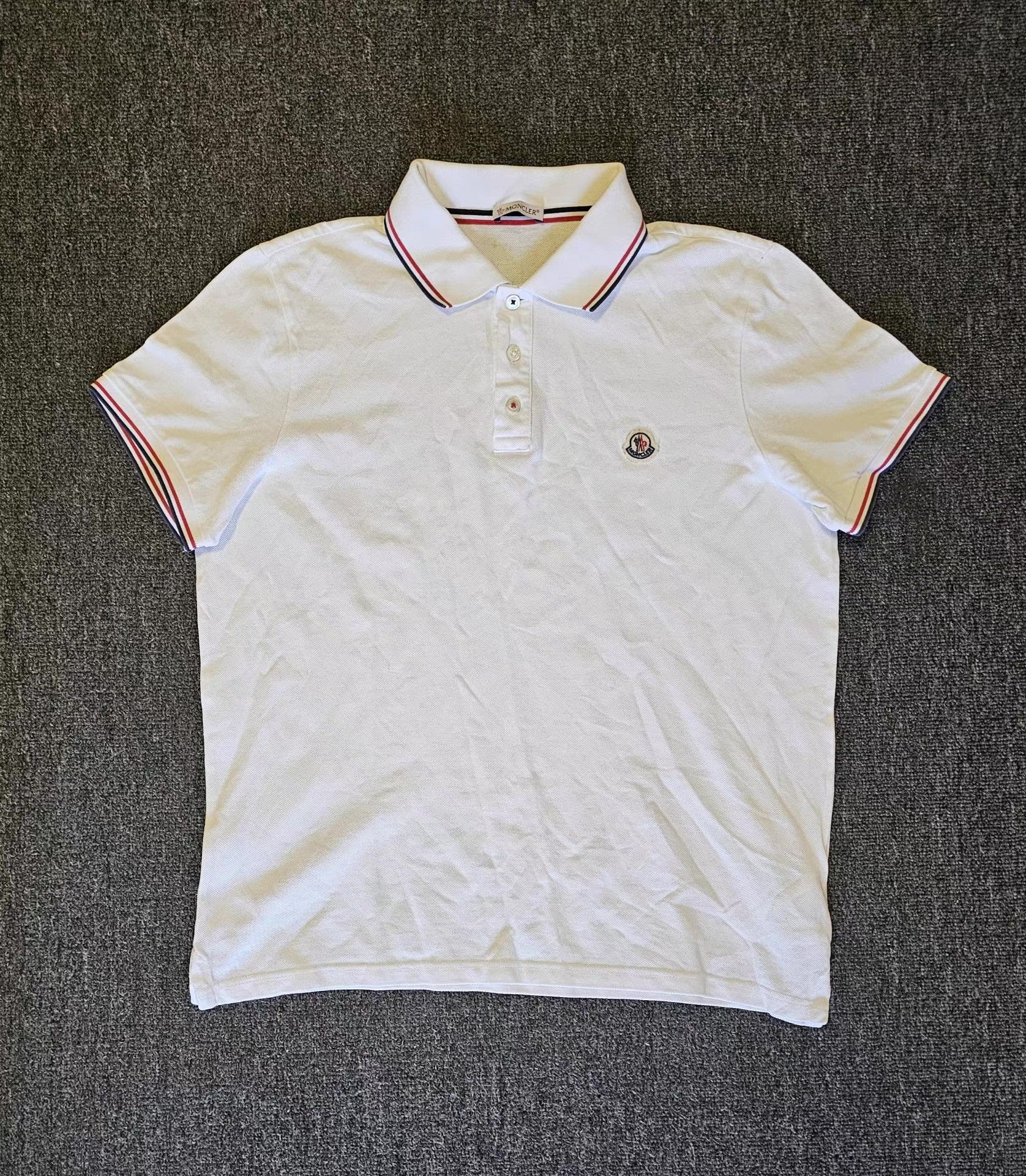 Moncler Moncler Men's Polo Shirt Size US M / EU 48-50 / 2 - 2 Thumbnail