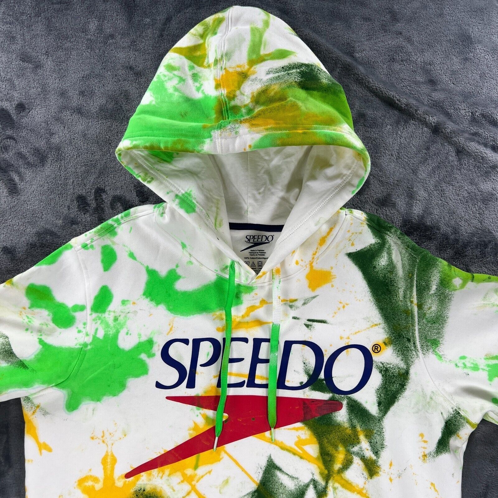 Speedo Speedo Sweatshirt Men L Painted Tie Dye Rare Swimming Spello Size US L / EU 52-54 / 3 - 3 Thumbnail