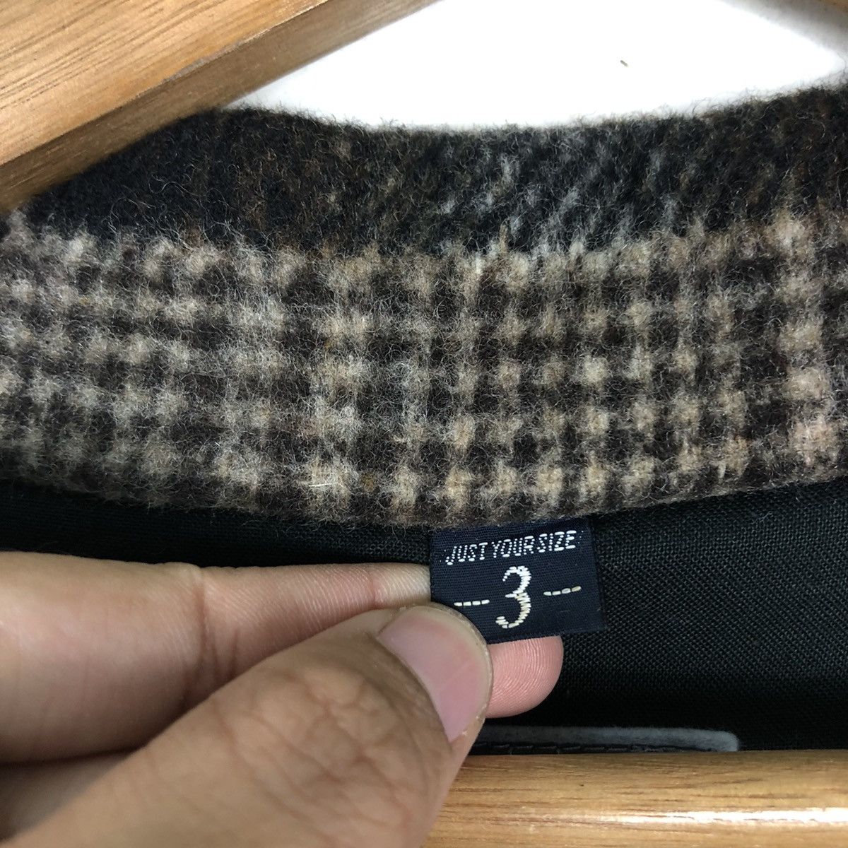 Flannel 🔥90s Vintage Bomber Wool Jacket Daily Wear Works Japan Made Size US L / EU 52-54 / 3 - 16 Thumbnail