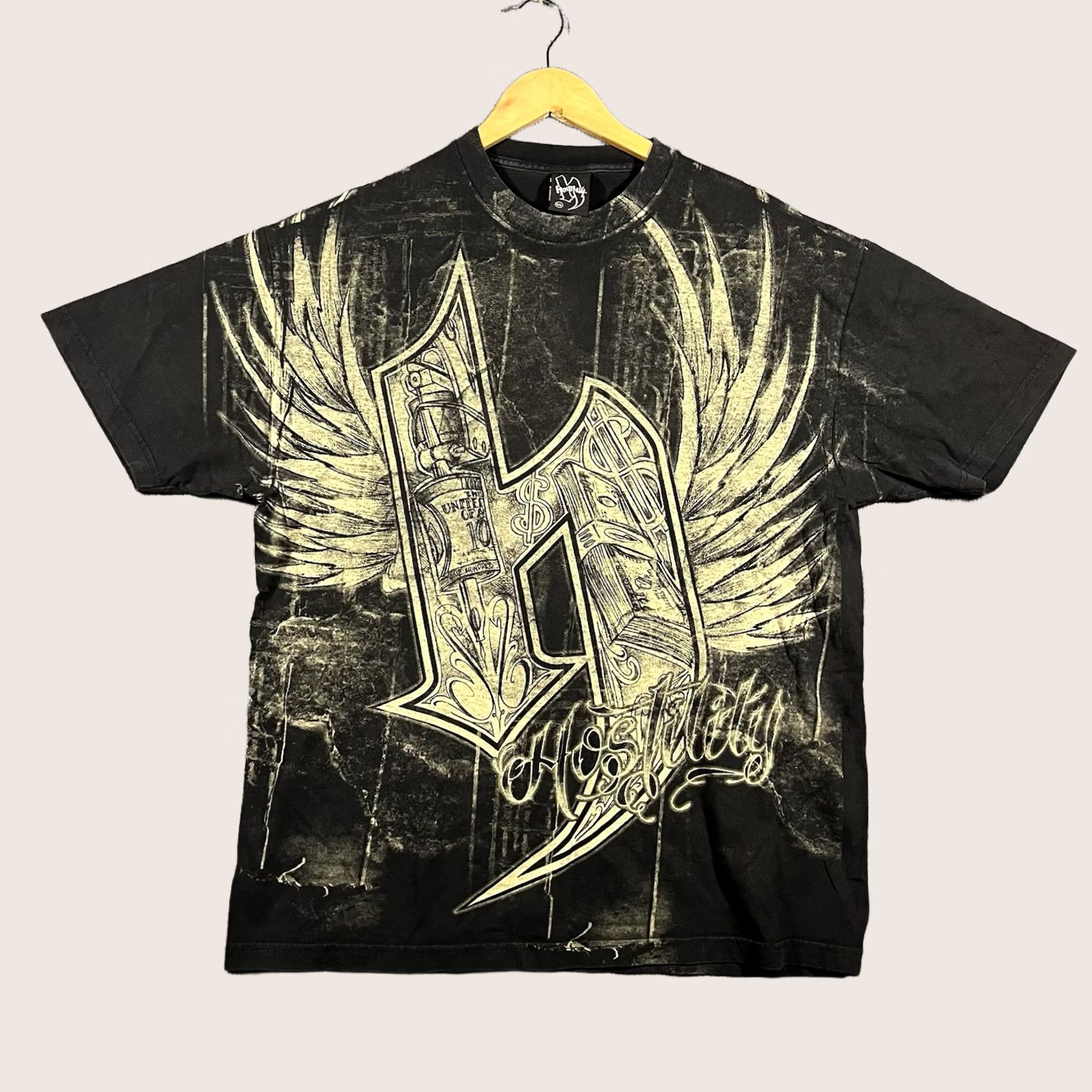 Affliction × Japanese Brand × Vintage Vintage Y2K Affliction Shirt 