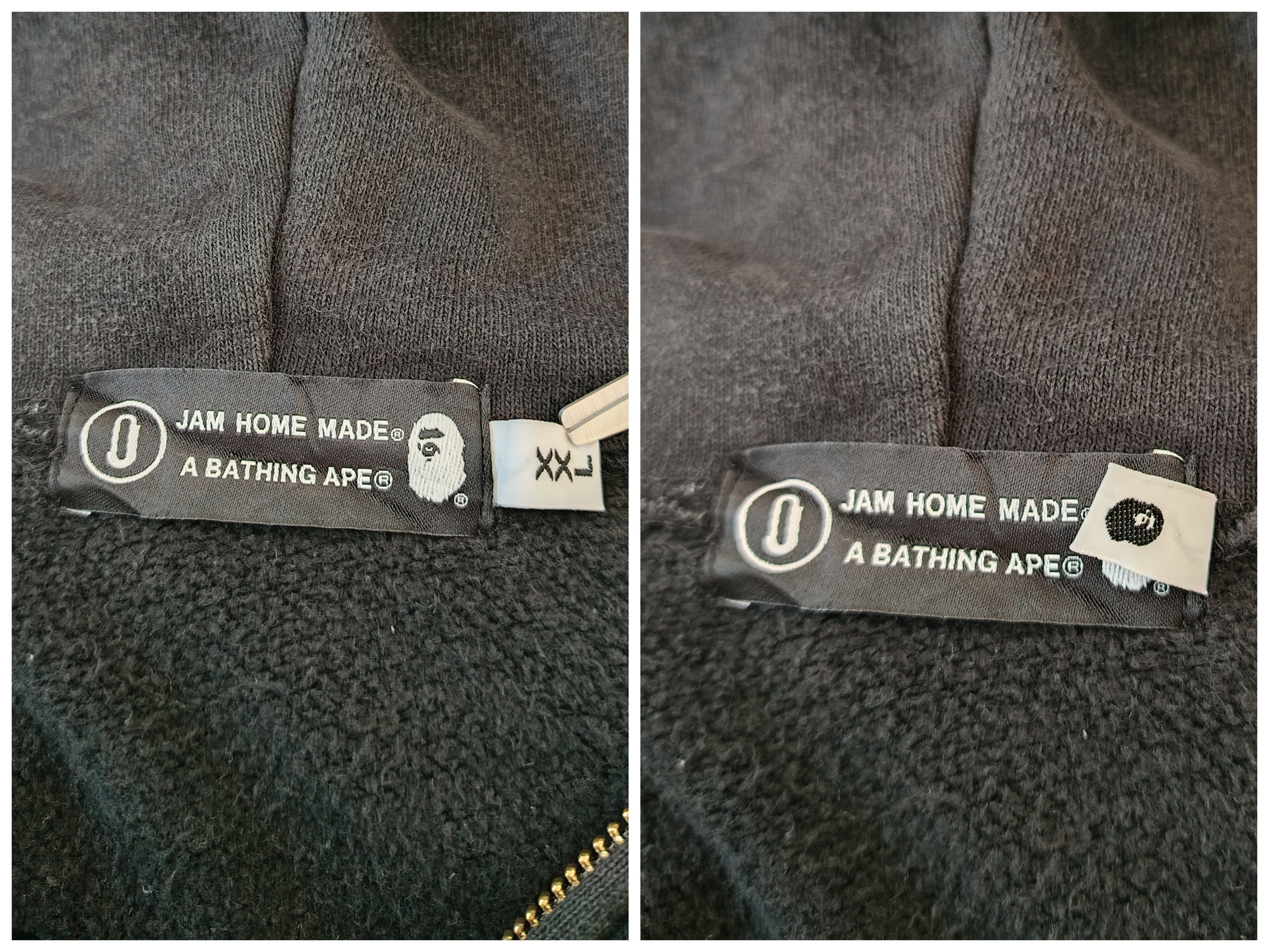 Bape × Jam Home Made Rare!! BAPE × JAM HOME MADE Shark full zip hoodie Size US XXL / EU 58 / 5 - 16 Thumbnail