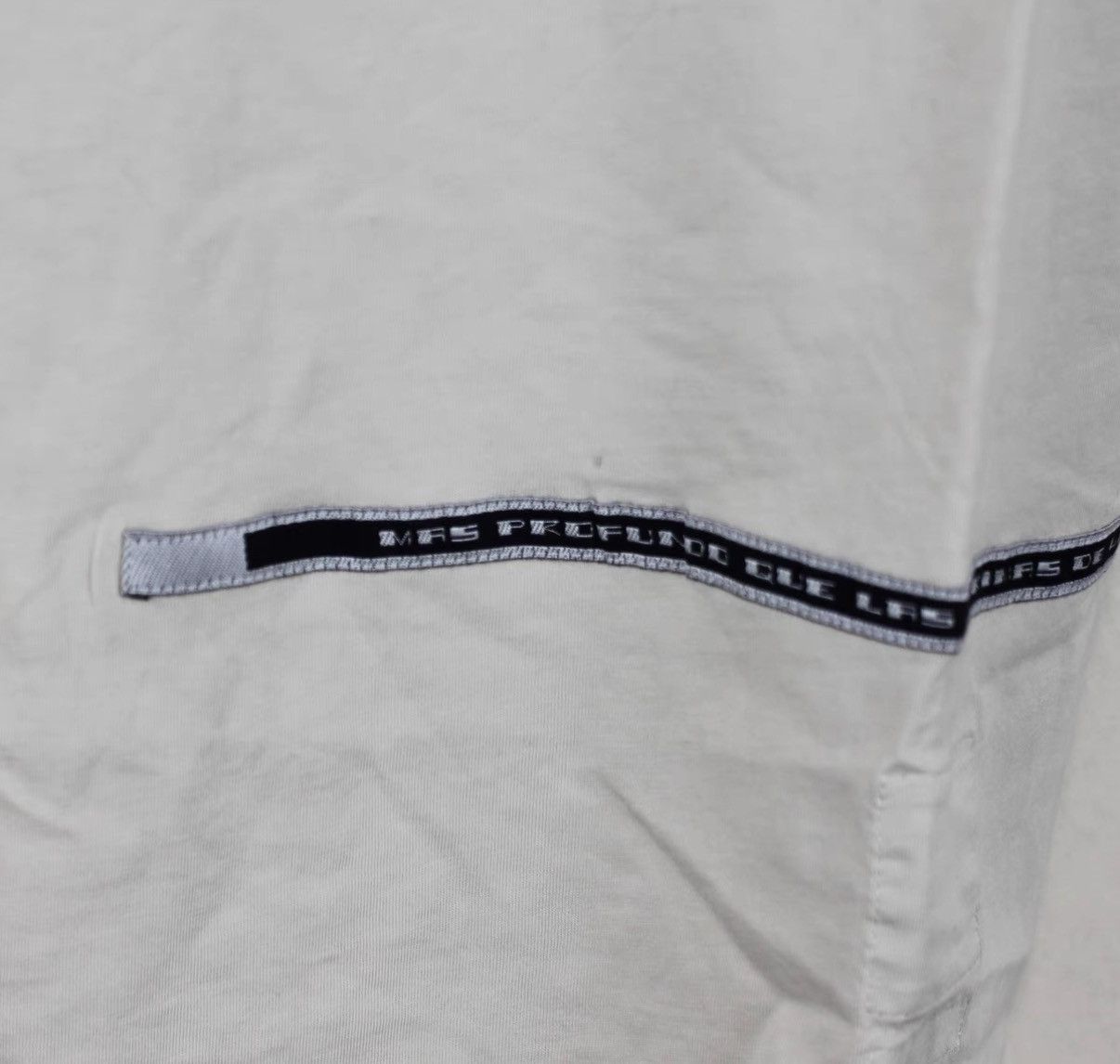 Rick Owens Rick Owens DRKSHDW Cotton Letter Patch Short Sleeve T-Shirt Size US XL / EU 56 / 4 - 2 Thumbnail
