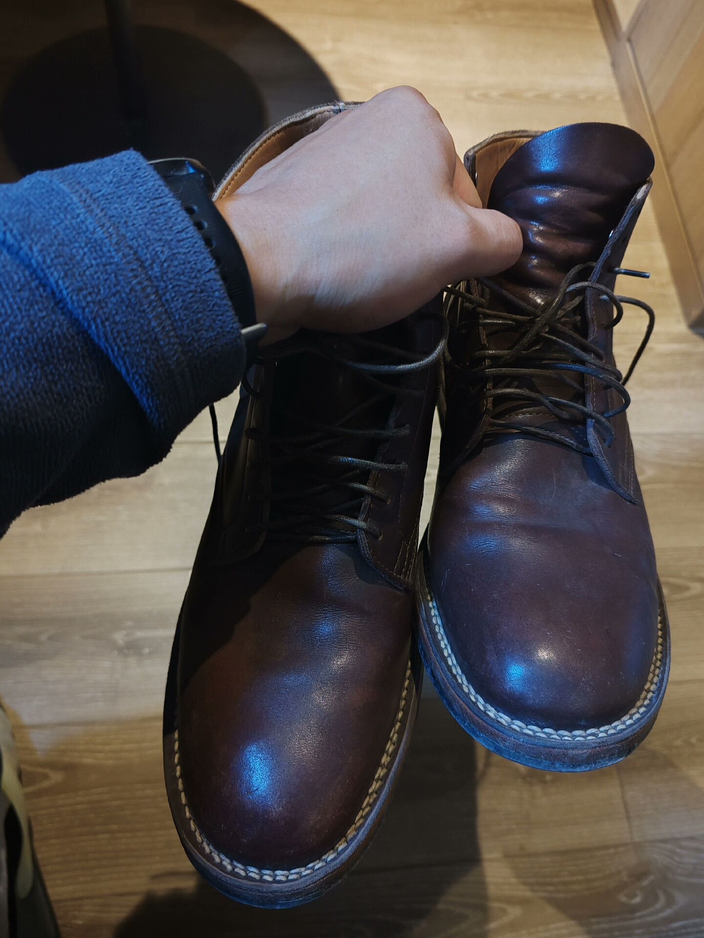 Viberg Viberg Brown Leather Boots US9 Size US 9 / EU 42 - 1 Thumbnail