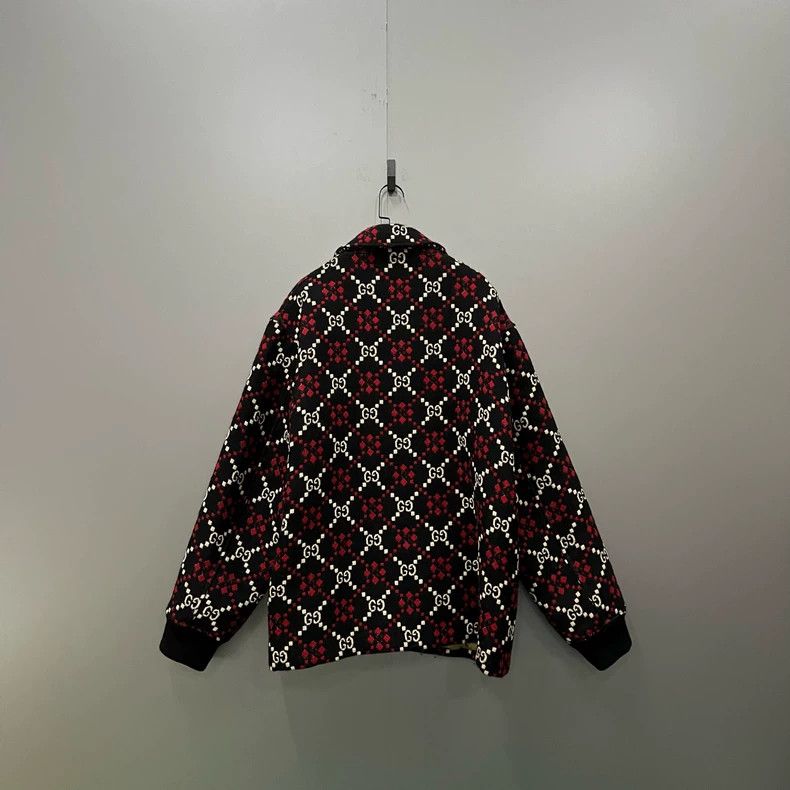 Gucci Gucci Diamond-shaped double G printed jacket 2502-Nextarrow Size US L / EU 52-54 / 3 - 2 Thumbnail