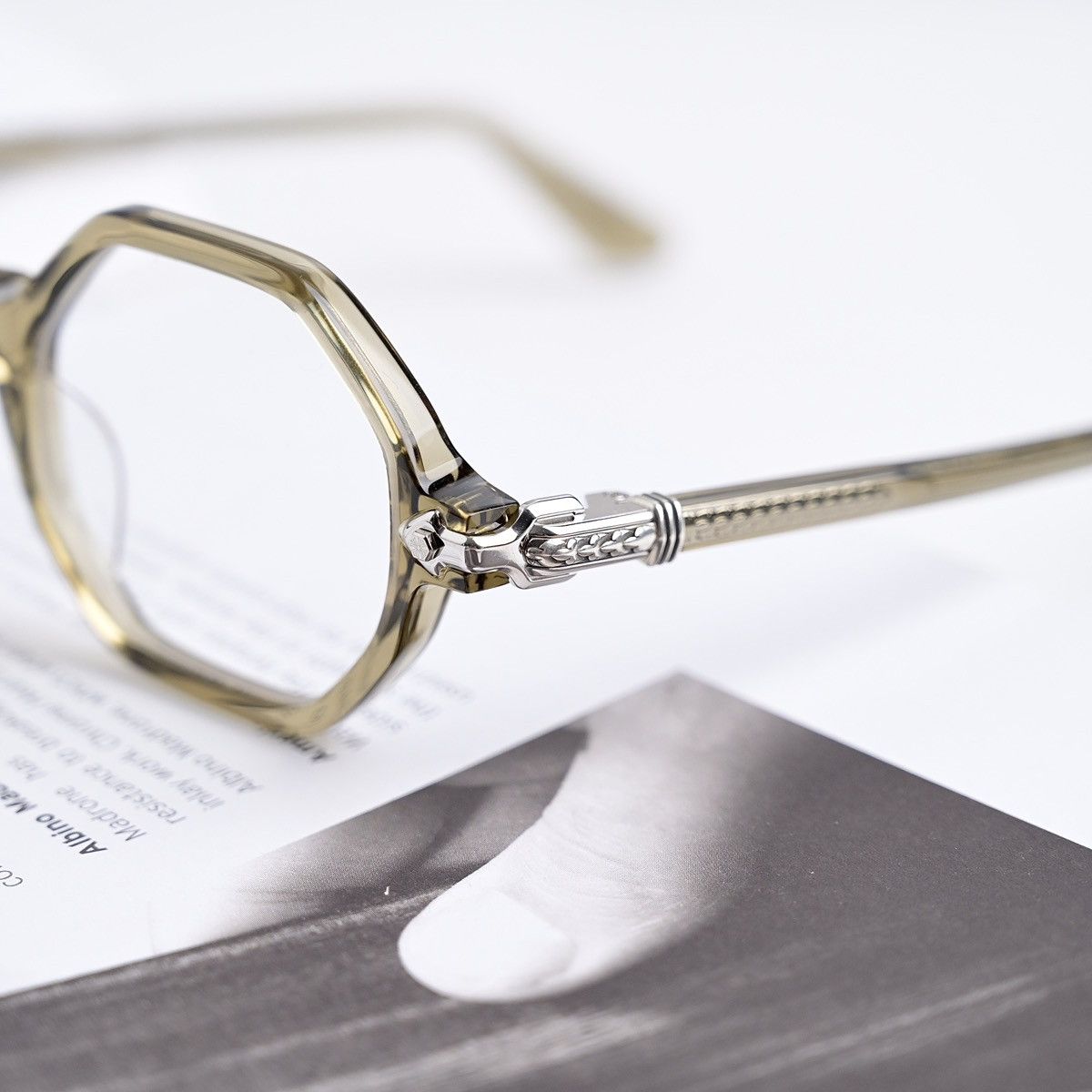 Chrome Hearts CHROME HEARTS CLITCO ARMY GLASSES Size ONE SIZE - 3 Thumbnail