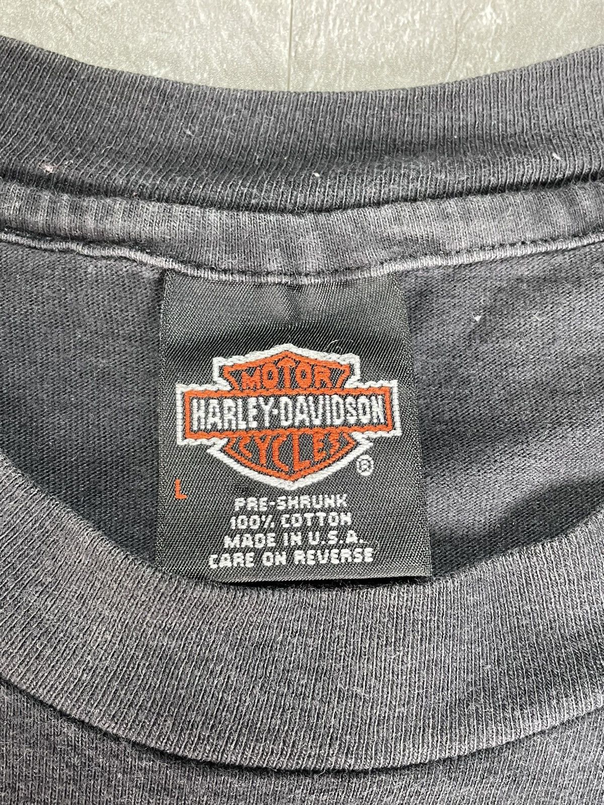 Harley Davidson Vintage 1993 Harley Davidson Big Eagle All Over Print OVP Size US L / EU 52-54 / 3 - 10 Thumbnail