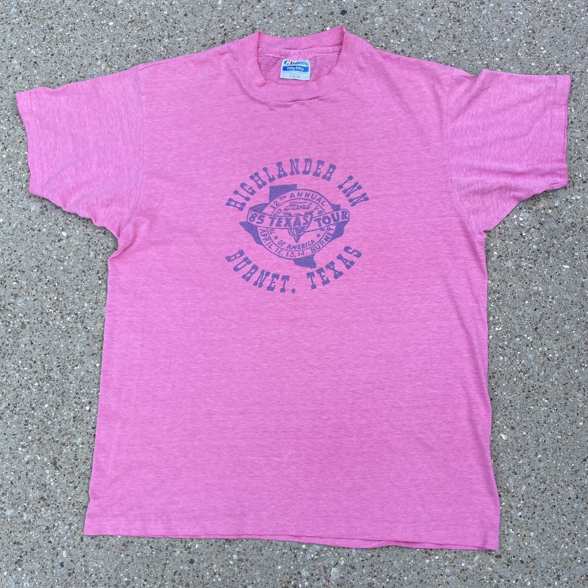 Ford Vintage 1985 Fort Worth Ford Model A Club Texas Tour Tee L Size US L / EU 52-54 / 3 - 2 Thumbnail
