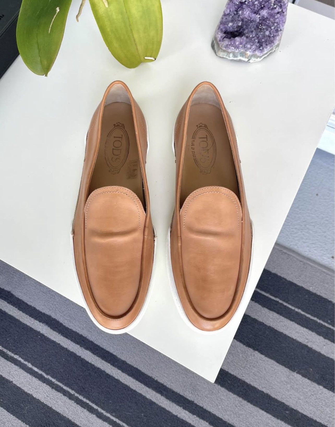 Tod's Tod’s leather loafers slippers Size US 8.5 / EU 41-42 - 3 Thumbnail