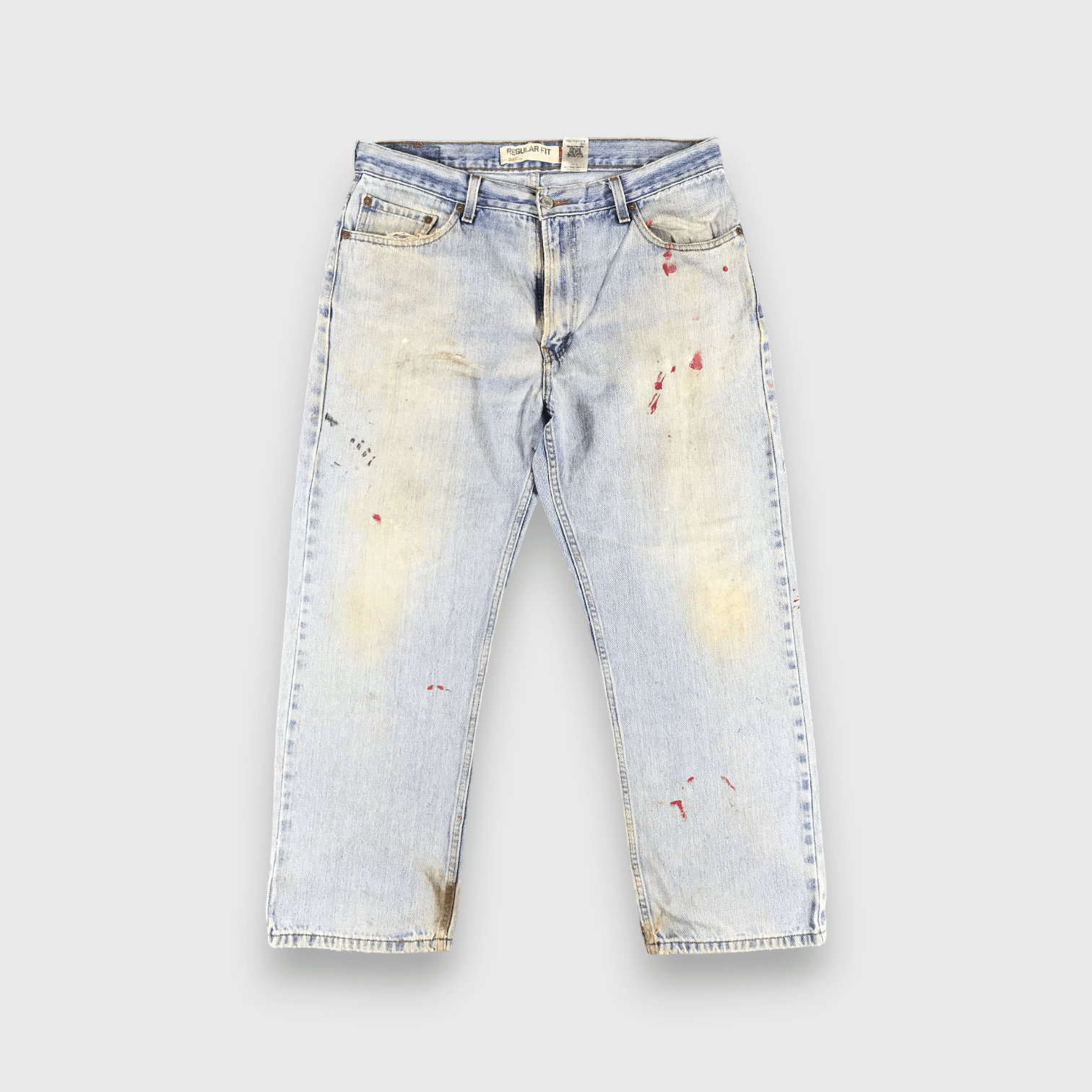 Levi's × Vintage Vintage Light Wash Levis 505 Jeans-J1534 Size US 36 / EU 52 - 1 Thumbnail