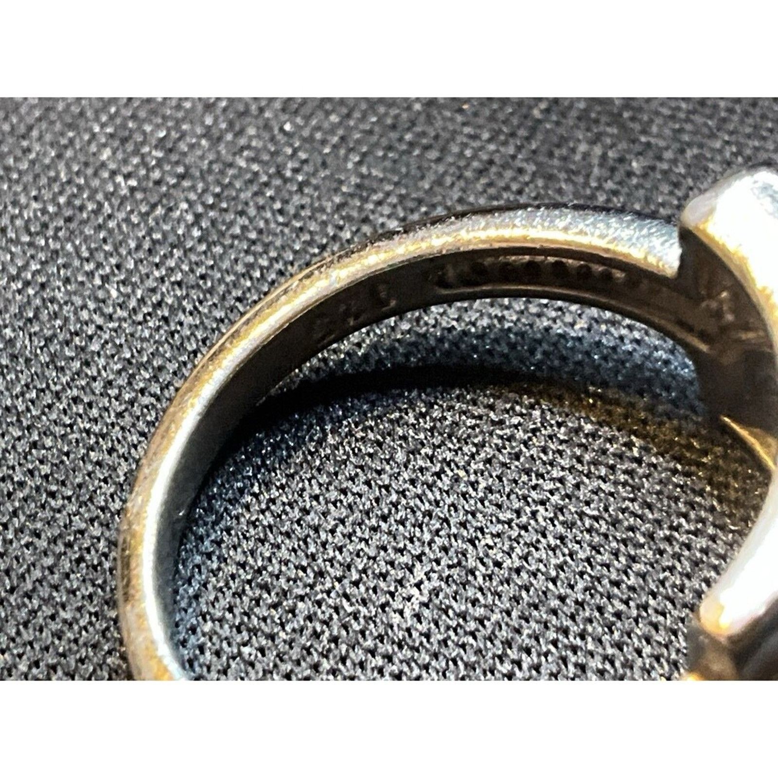 Other Size 8 LA Belt Design W/ Diamond Chips Ring Size ONE SIZE - 5 Thumbnail