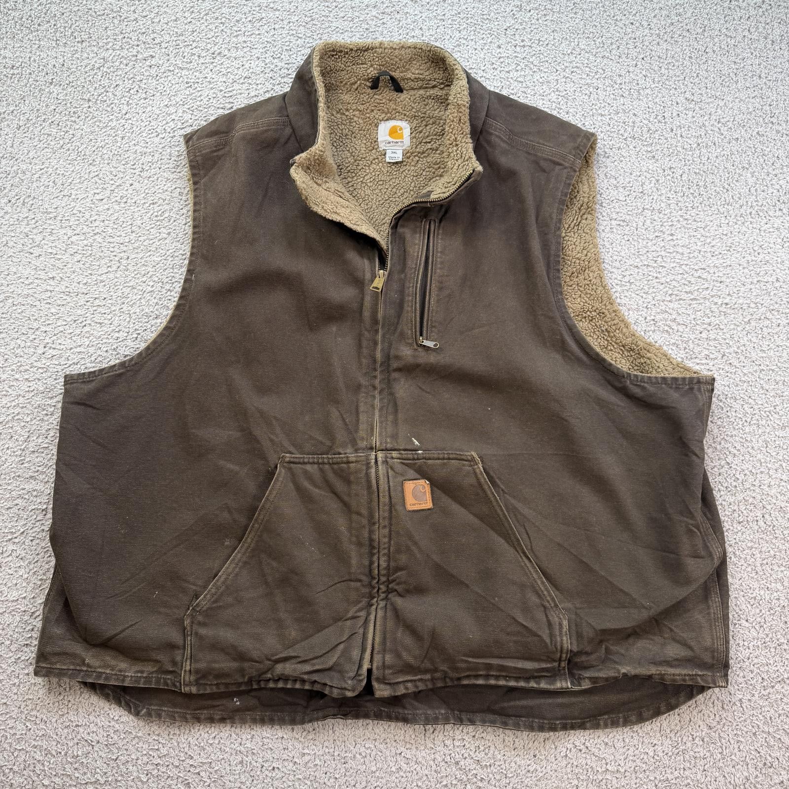 Carhartt Carhartt Orange Duck Vest | Grailed