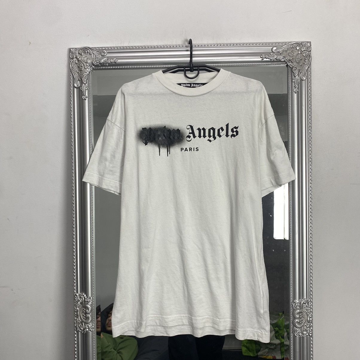 Palm Angels Palm Angels T-shirt Big Logo Paris Size US XL / EU 56 / 4 - 1 Thumbnail