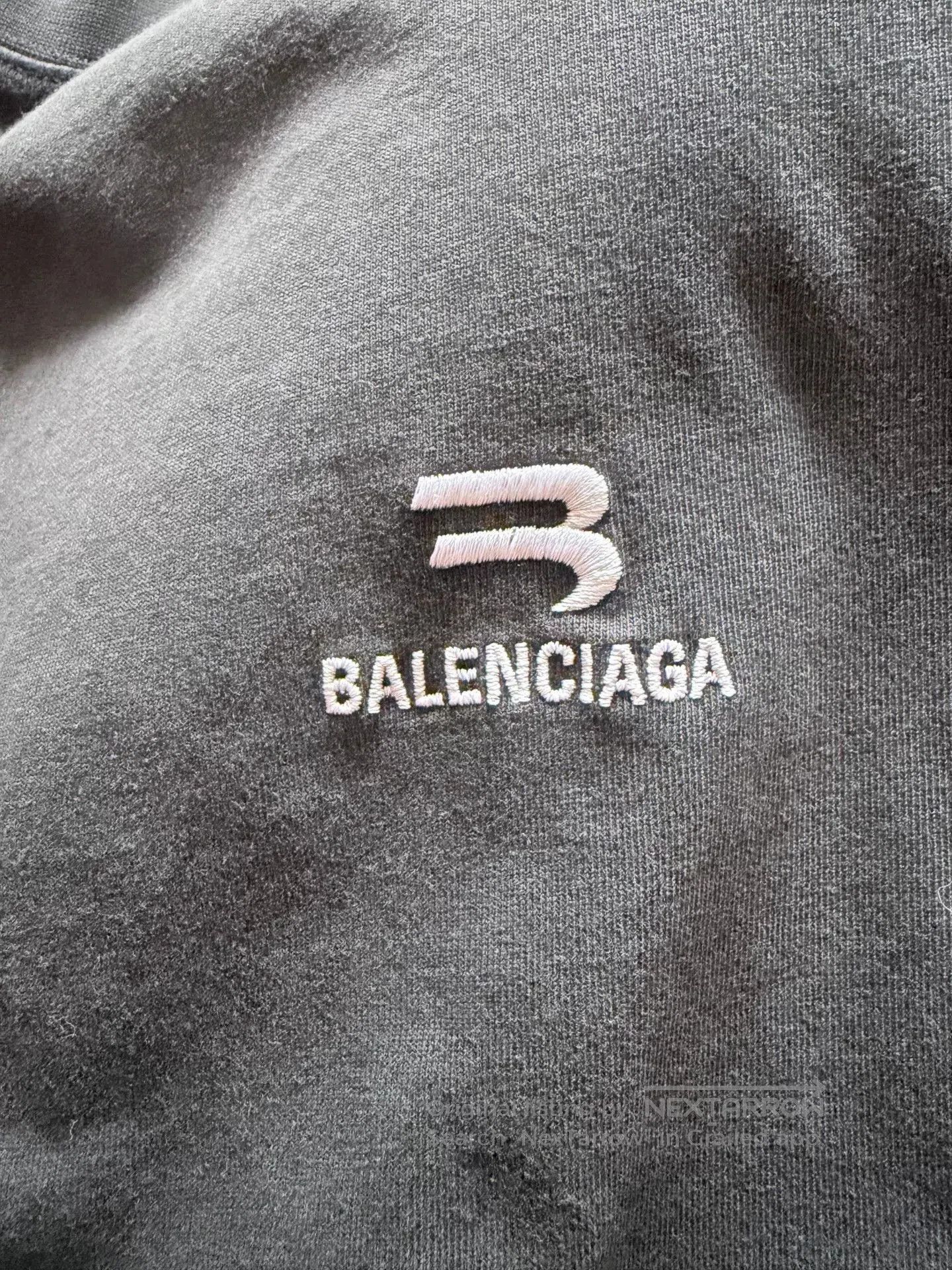 Balenciaga balenciaga logo print short sleeve t-shirt. Size US L / EU 52-54 / 3 - 2 Thumbnail