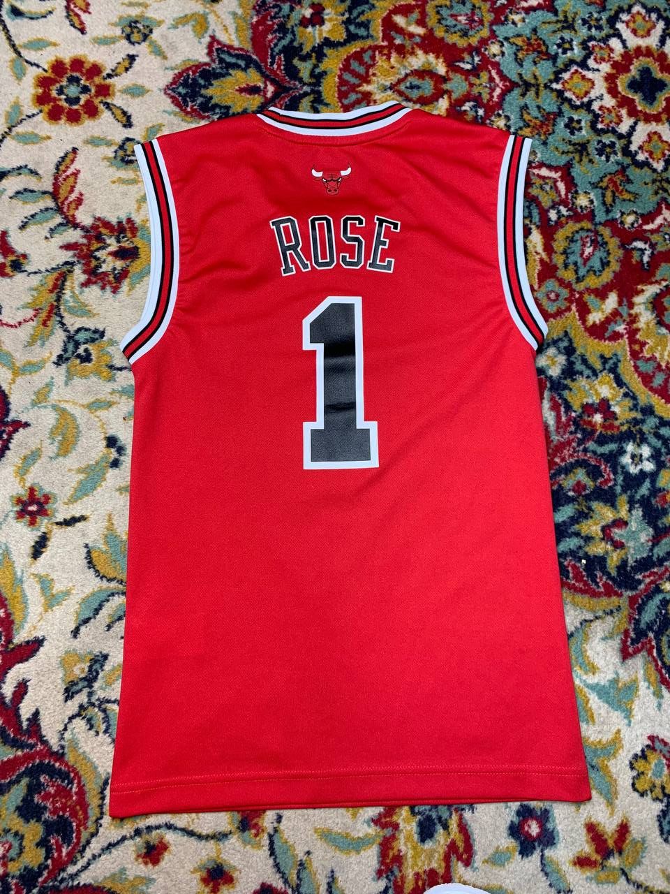 Adidas × NBA NBA CHICAGO BULLS JERSEY ADIDAS #1 ROSE SIZE 2XS 7565A Size US XXS / EU 40 - 2 Thumbnail