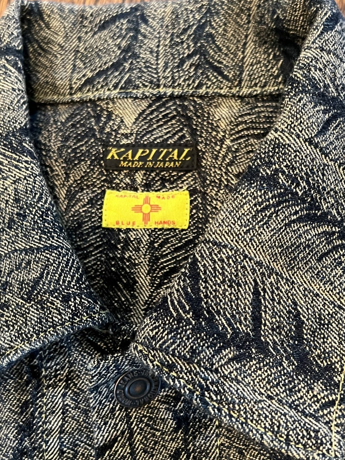 Kapital Kapital Feather Denim Jacket Size US XL / EU 56 / 4 - 4 Thumbnail