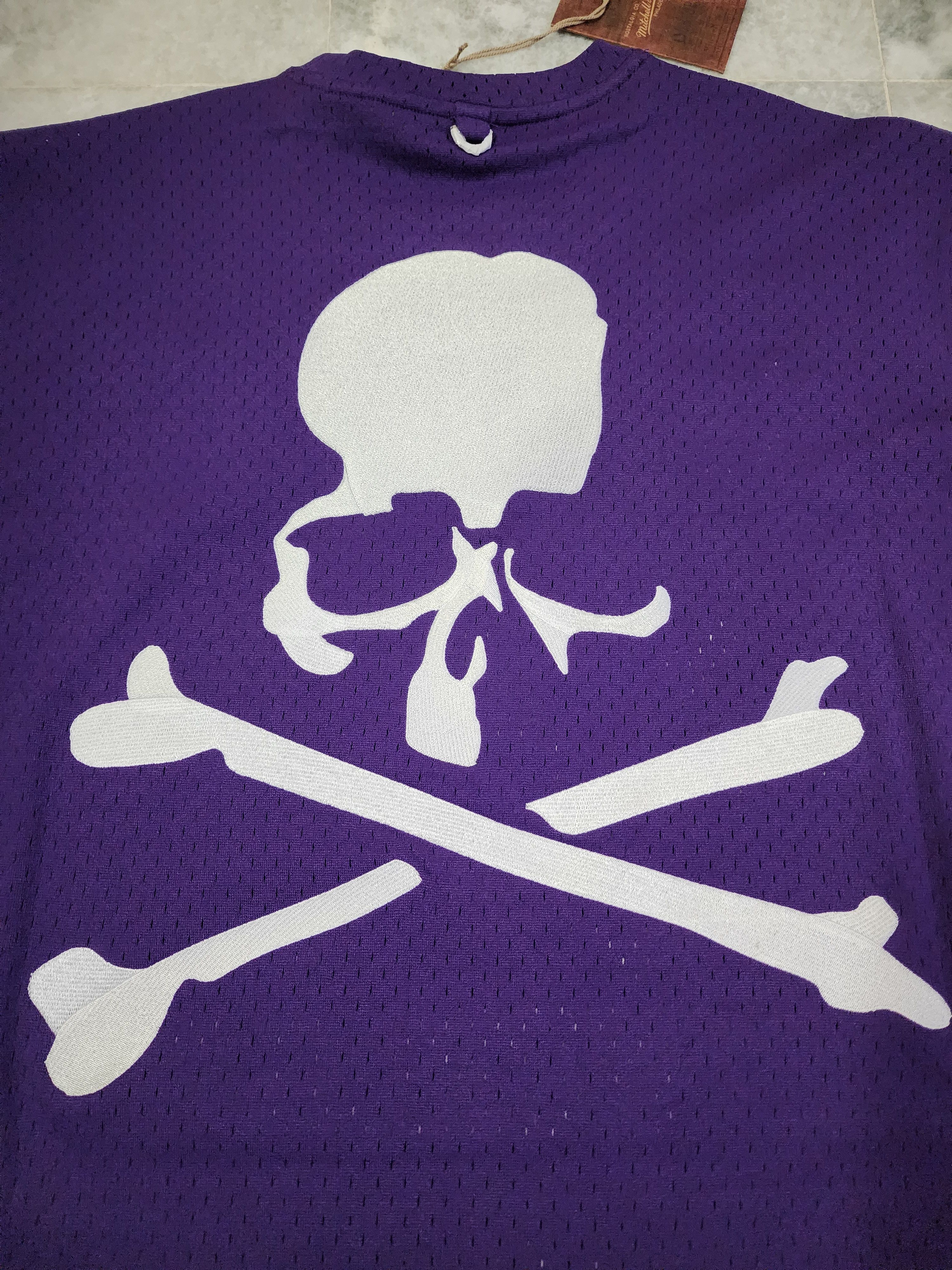 Mastermind Japan Mitchell & Ness x Mastermind Mesh T-Shirt Size US L / EU 52-54 / 3 - 4 Thumbnail