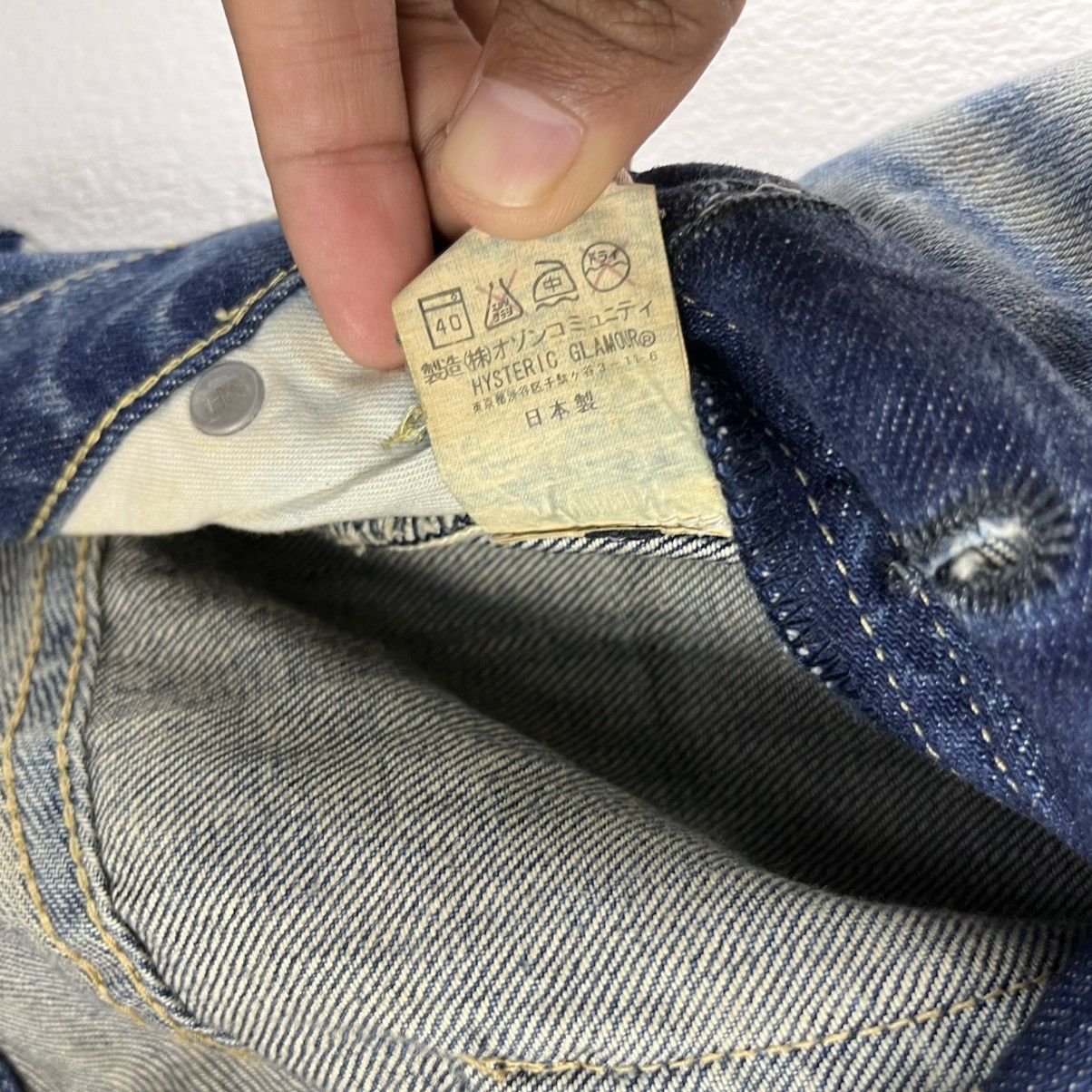 Designer × Hysteric Glamour × Japanese Brand RARE Hysteric Glamour Detroit Selvedge Denim Size US 32 / EU 48 - 15 Thumbnail
