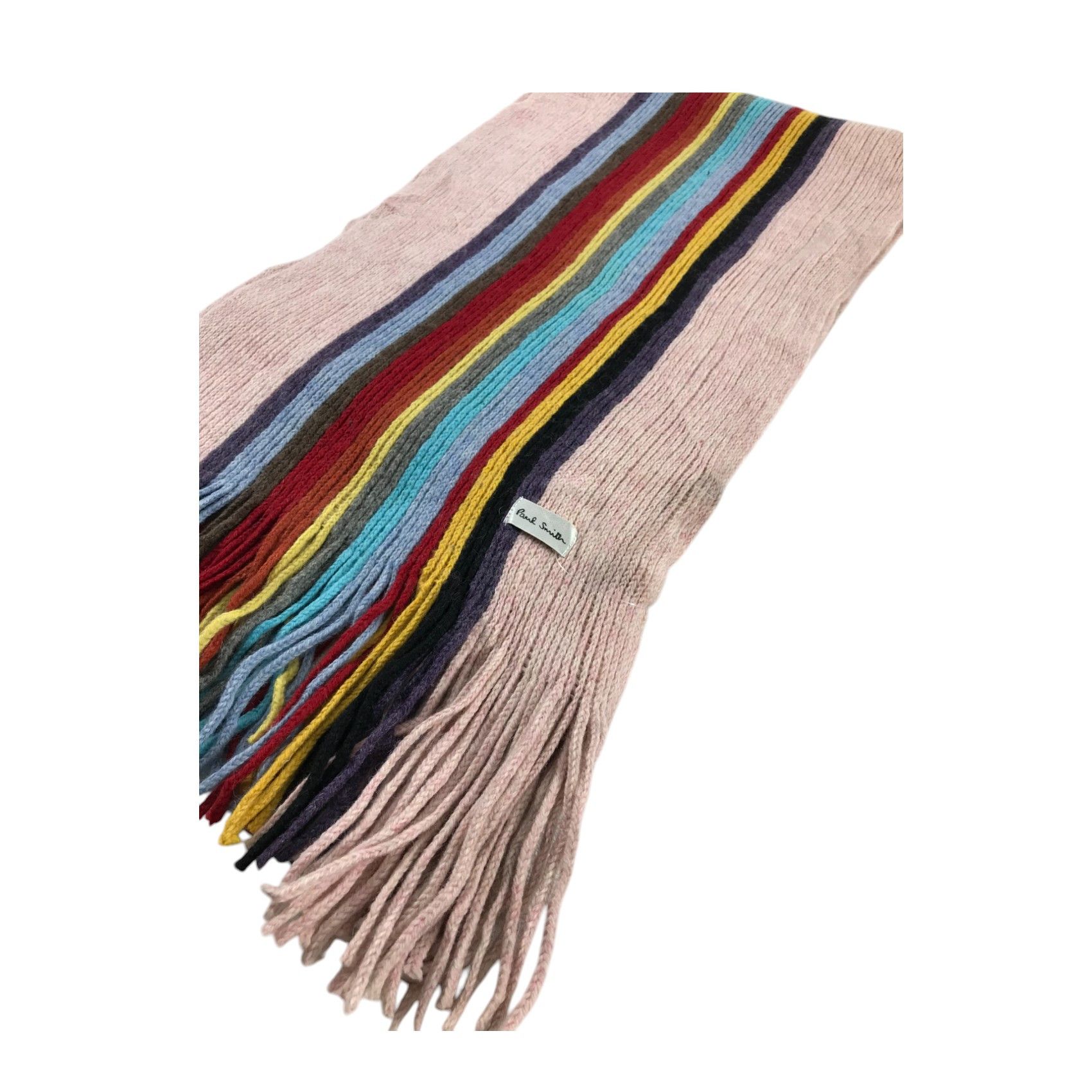 Paul Smith × Vintage Paul Smith Scarf / Muffler / Neckwear - WW1232 Size ONE SIZE - 3 Thumbnail