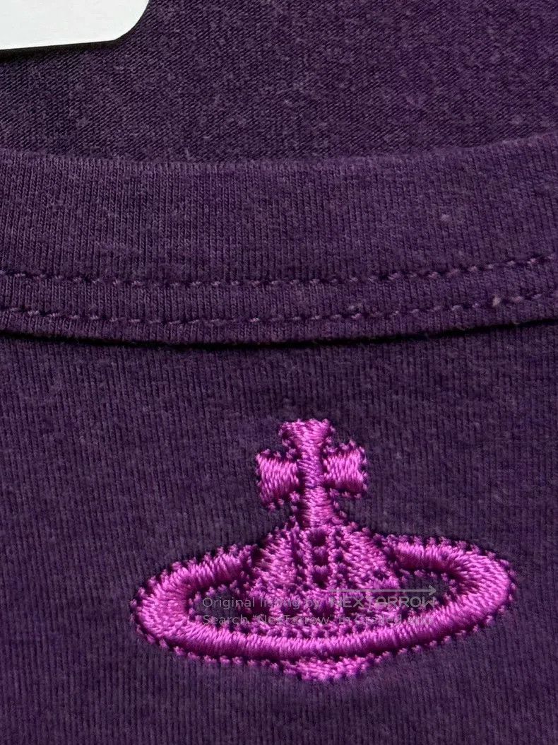 Vivienne Westwood Vivienne Westwood Purple Seven-Quarter Sleeve Top Size L / US 10 / IT 46 - 6 Thumbnail