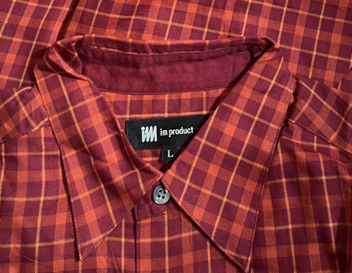 Issey Miyake Vintage issey miyake im checkered red button up shirt Size US L / EU 52-54 / 3 - 3 Thumbnail