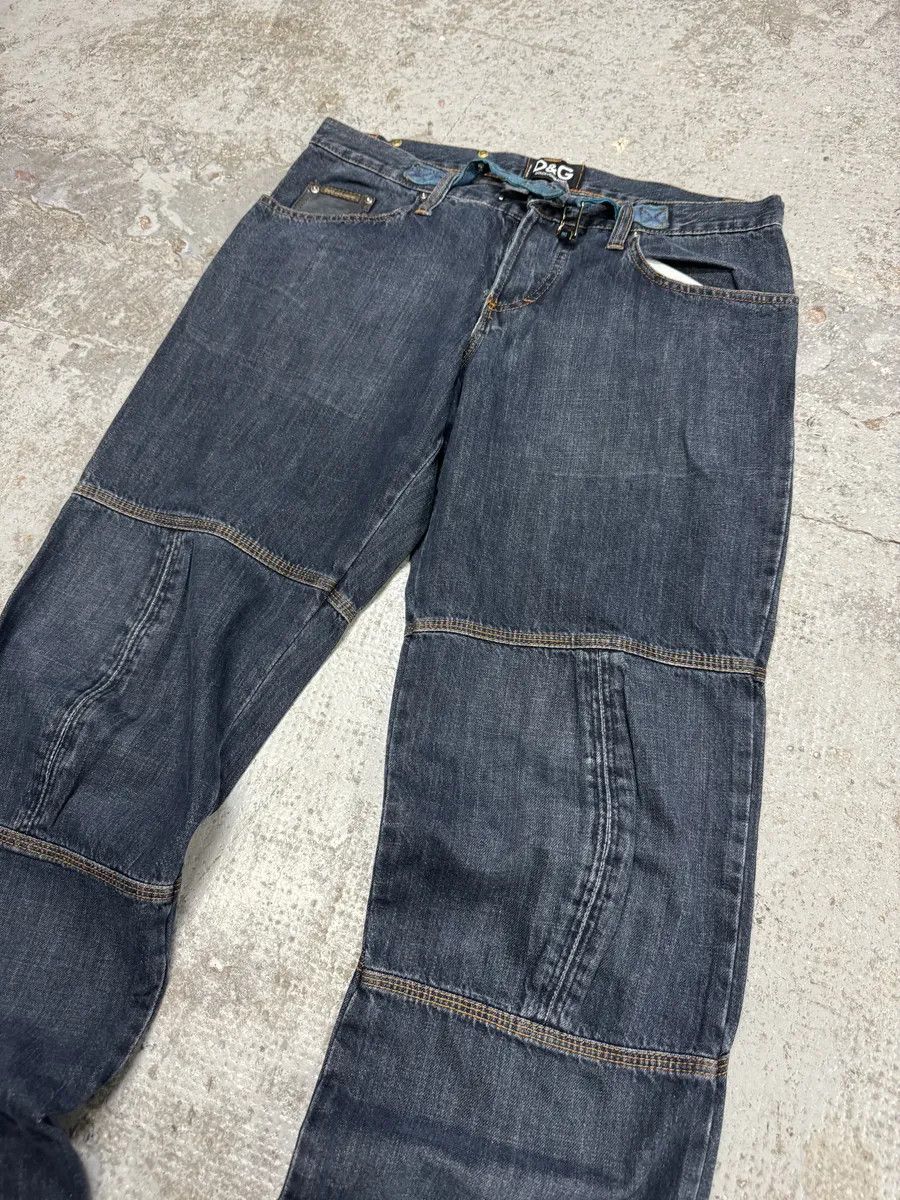 Dolce & Gabbana AW2004 Dolce & Gabbana Utility Blue Denim Jeans Size US 32 / EU 48 - 6 Thumbnail