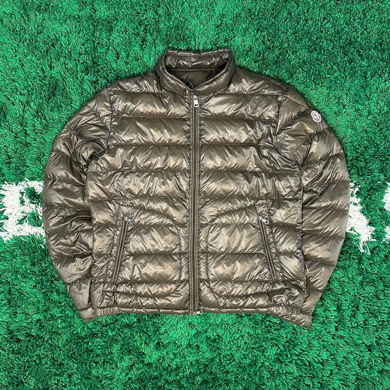 Image of Moncler Down Jacket in Brown, Men's (Size XL)