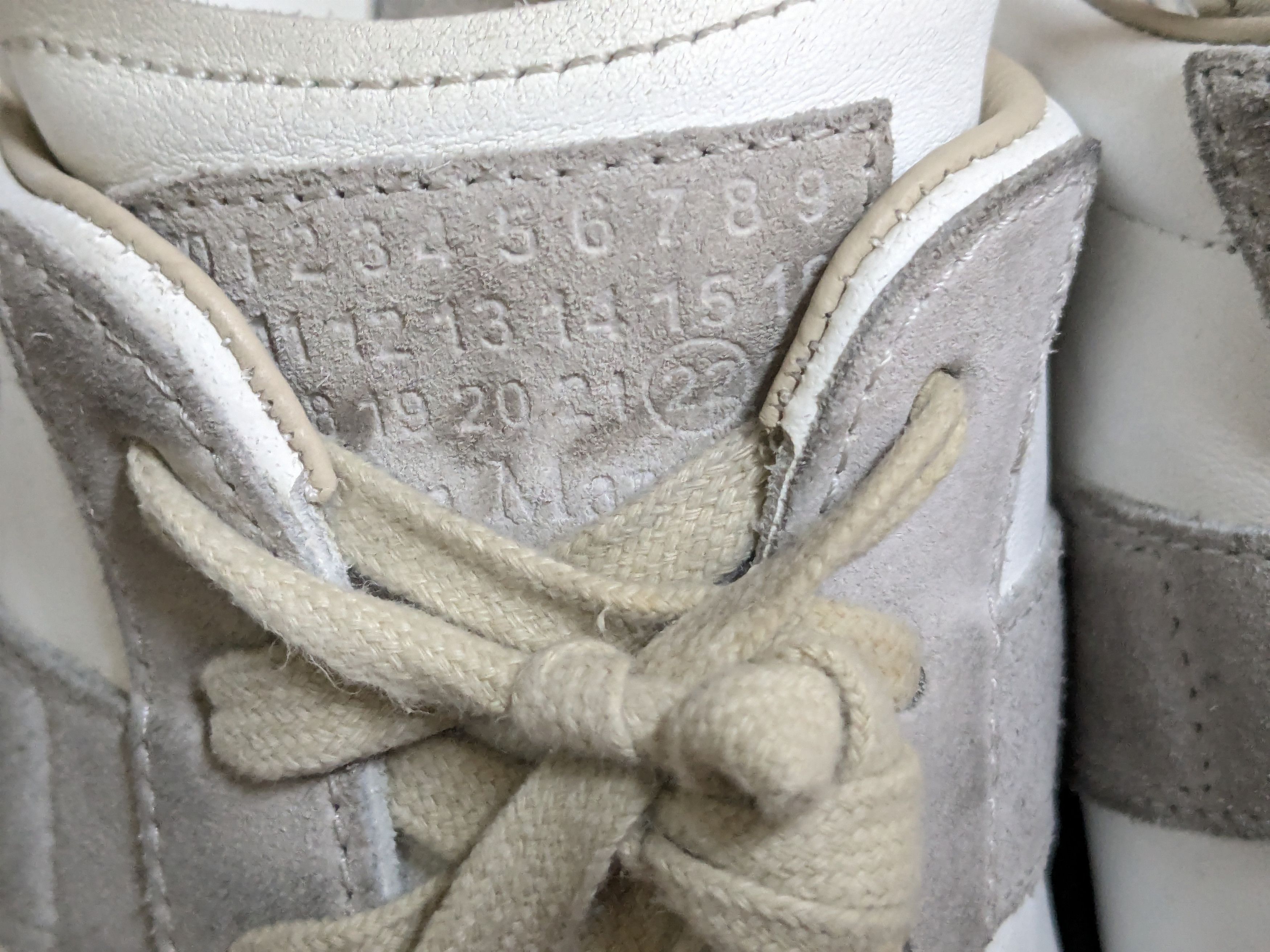 Maison Margiela Maison Margiela Replica Sneakers gat white gray 10.5 43.5 Size US 10.5 / EU 43-44 - 6 Thumbnail