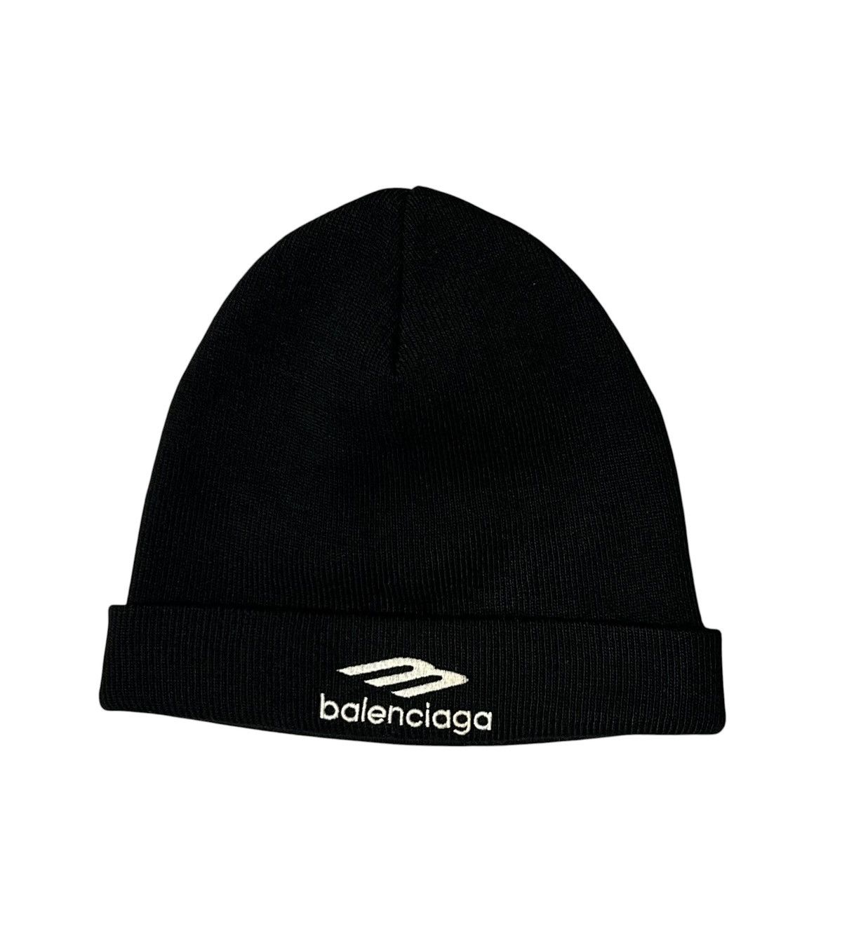 Balenciaga Balenciaga Beverly Hills Black Beanie | Grailed