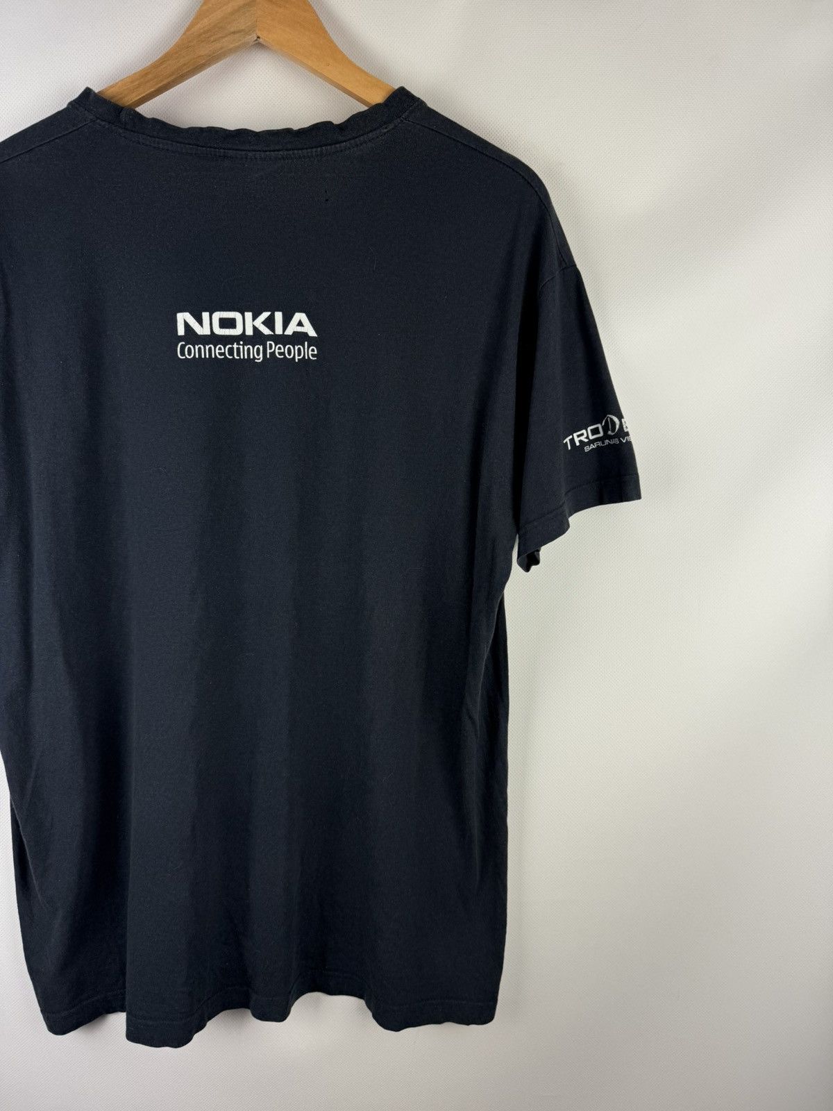 Vintage Nokia Connecting People Vintage Short Sleeve Promo T Shirt Size US XL / EU 56 / 4 - 13 Thumbnail