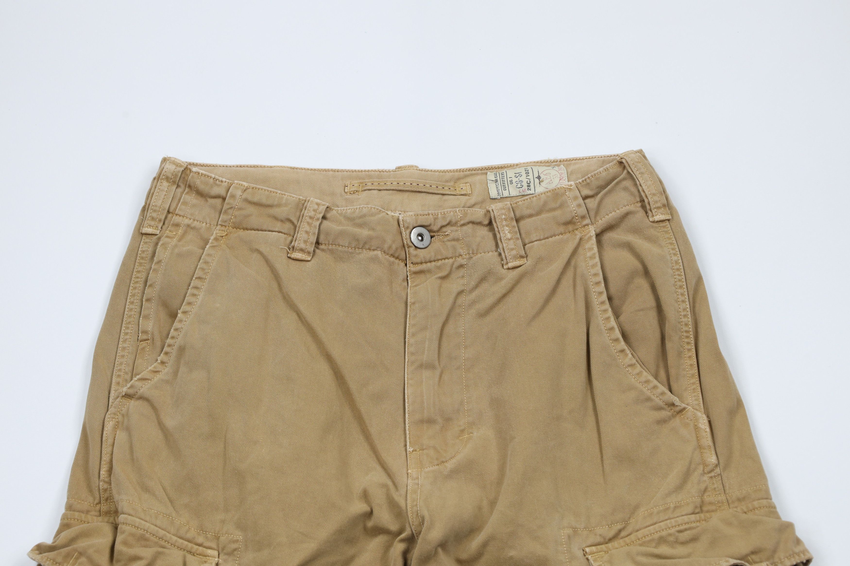 American Eagle Outfitters × Vintage Vintage Y2K American Eagle Outfitters Wide Leg Cargo Pants Size US 29 - 2 Thumbnail