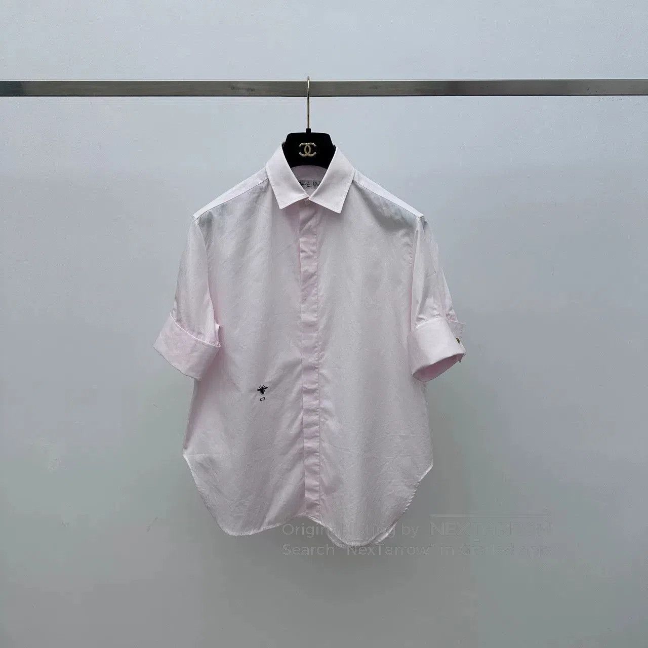 Dior dior pink short sleeve shirt 38. Size US M / EU 48-50 / 2 - 1 Thumbnail