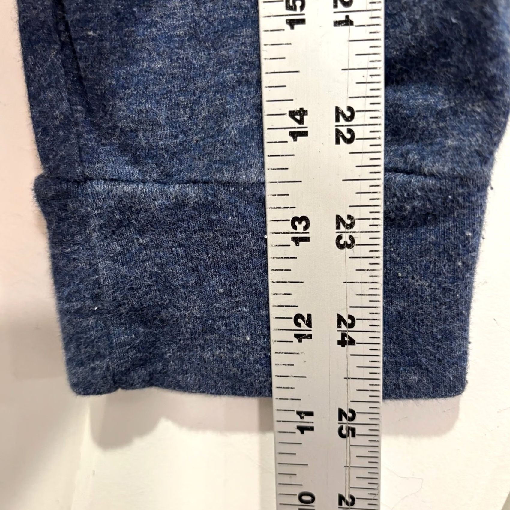 Polo Ralph Lauren Polo Ralph Lauren Mens XL Custom Slim Fit Long Sleeve T-Shirt Navy Blue Heather Size US XL / EU 56 / 4 - 5 Thumbnail