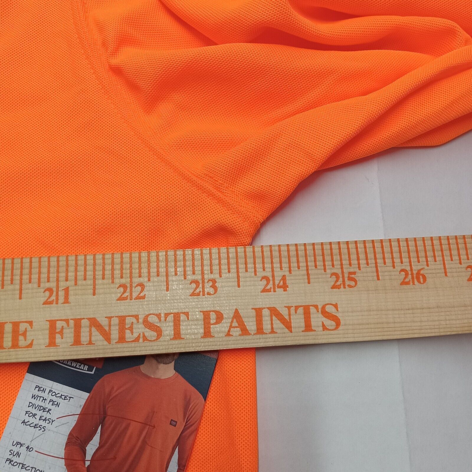 Wrangler Wrangler Performance Shirt Men's XL (46-48) Orange Relaxed Size US XL / EU 56 / 4 - 6 Thumbnail