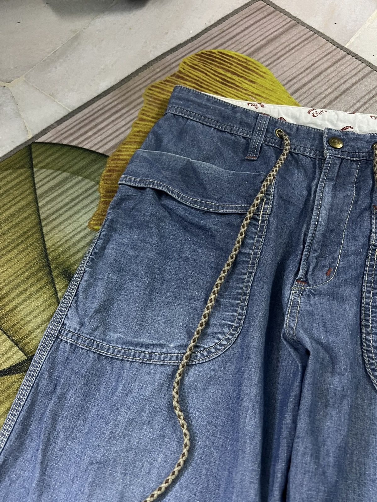 Japanese Brand EDWIN BAGGY JEANS Size US 31 - 10 Thumbnail