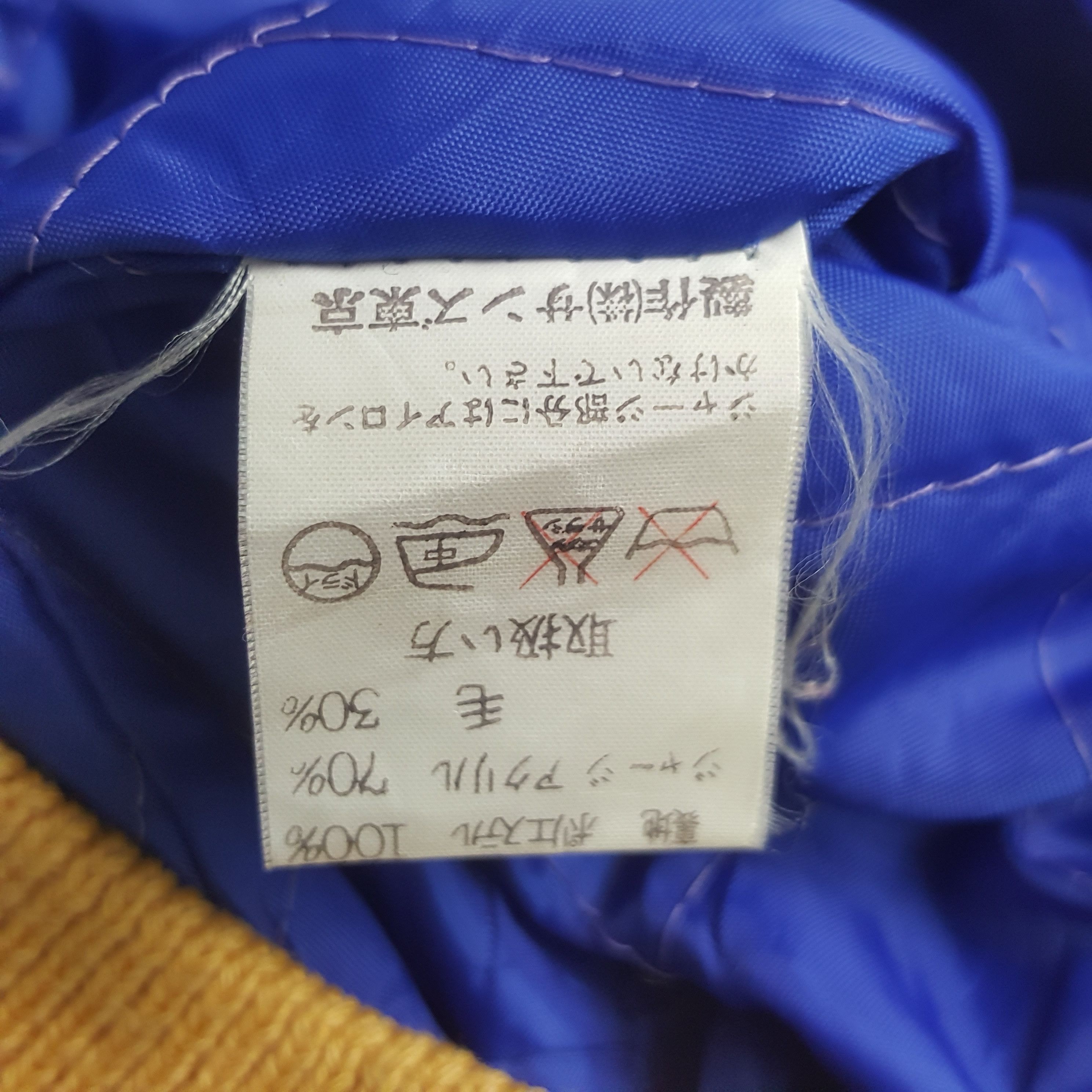 &SONS × Vintage Vintage Sons Sport Japanese Skulls Varsity Jacket C275N25 Size US XL / EU 56 / 4 - 9 Thumbnail