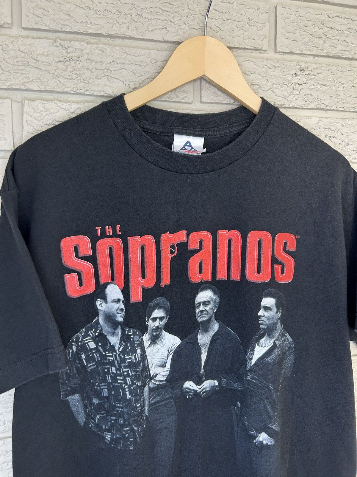 Vintage Vintage The Sopranos HBO Promo T Shirt Size US L / EU 52-54 / 3 - 3 Thumbnail