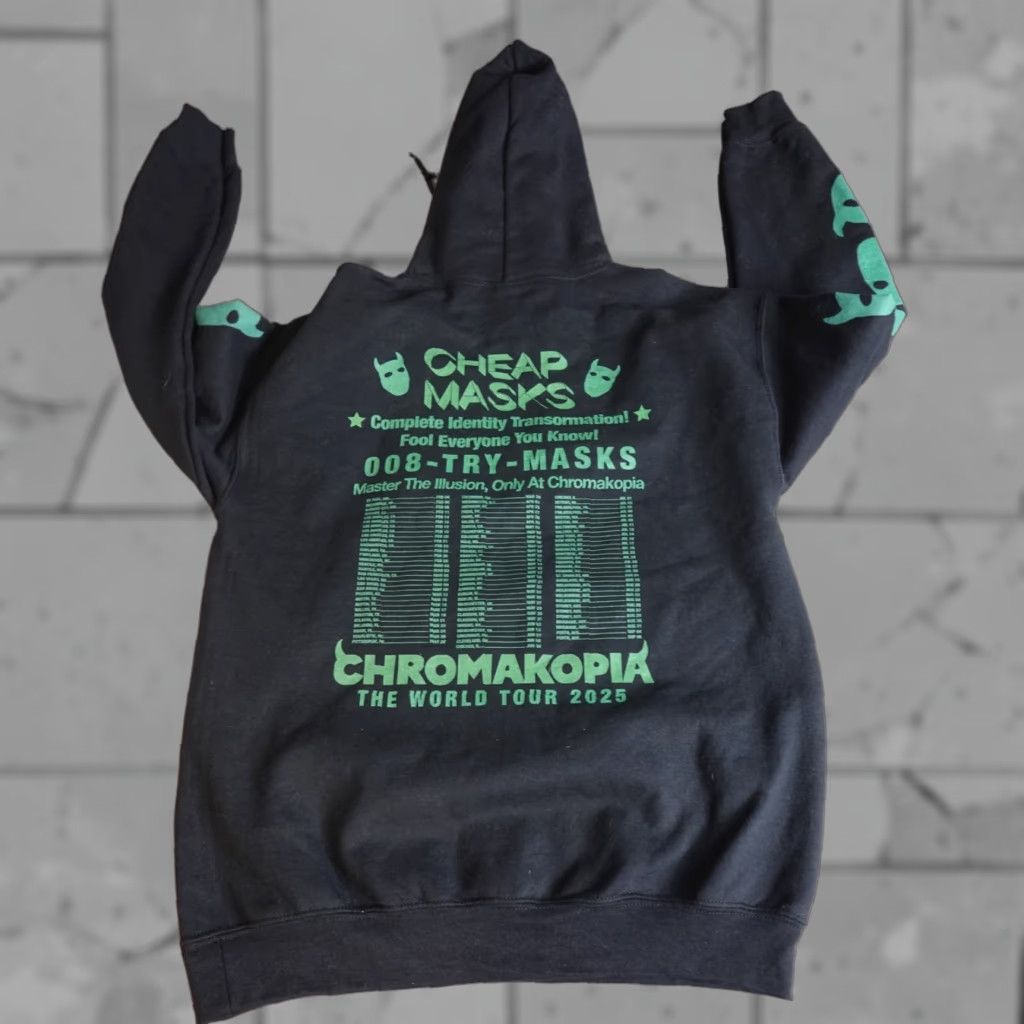 Vintage VINTAGE Tyler The Creator Sweater Medium Black Double Sided Chromakopia World Tour 2025 Mens Sweatshirt Fleece Pullover Size US M / EU 48-50 / 2 - 1 Thumbnail